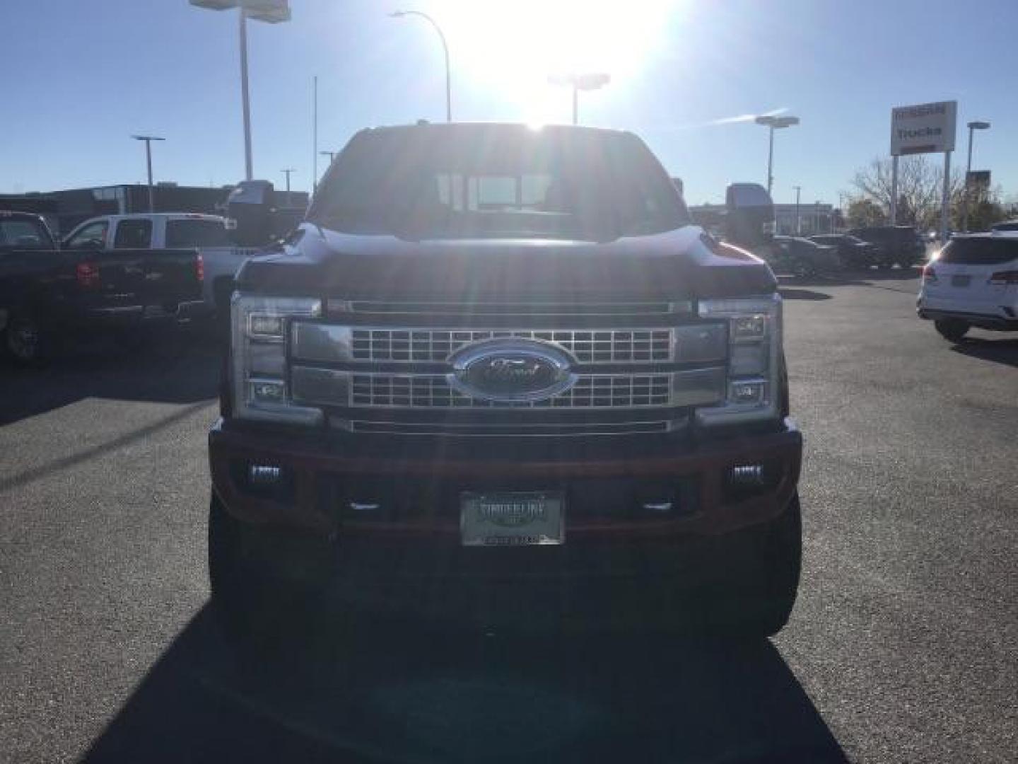 2018 RED /LEATHER Ford F-350 SD PLATINUM (1FT8W3BT4JE) with an 6.7 engine, AUTOMATIC transmission, located at 1235 N Woodruff Ave., Idaho Falls, 83401, (208) 523-1053, 43.507172, -112.000488 - This 2018 Ford F350 Platinum , has the 6.7L V8 diesel motor. Comes with retractable running boards, turnover ball, in the bed of the truck, push button start, navigation, lift kit, heated and cooled seats, sunroof, and bluetooth. At Timberline Auto it is always easy to find a great deal on your next - Photo#7