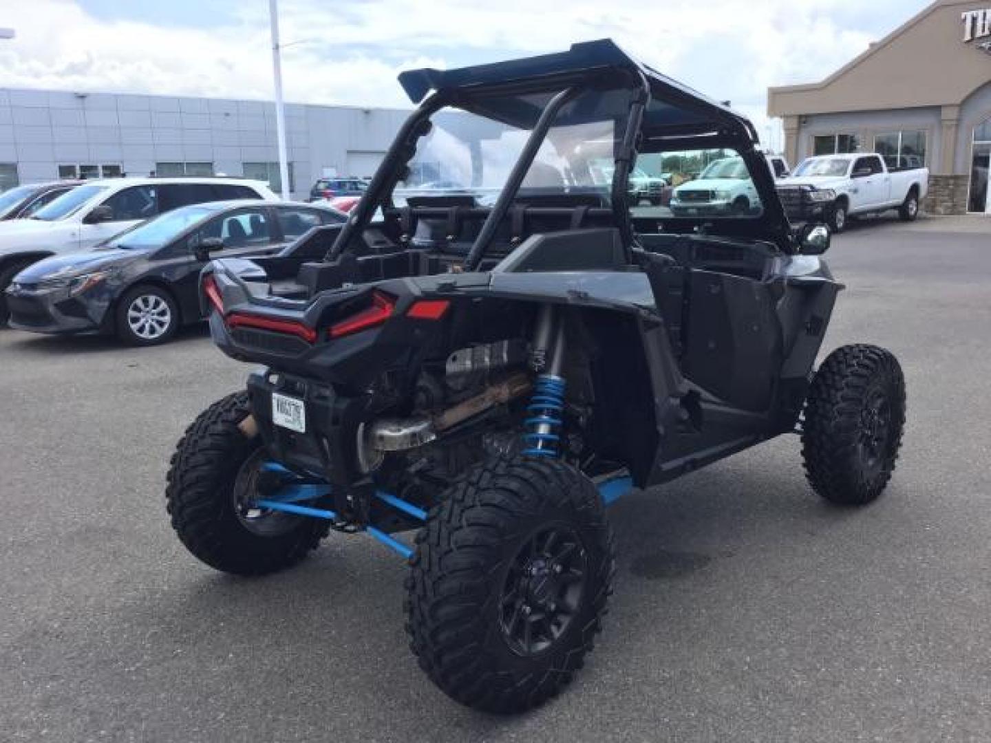 2019 BLUE /BLACK VINYL Polaris RZR XP Turbo EPS - (3NSVDE920KF) , AUTOMATIC transmission, located at 1235 N Woodruff Ave., Idaho Falls, 83401, (208) 523-1053, 43.507172, -112.000488 - Here is a mechanically stock 2019 RZR XP Turbo with low miles! This side-by-side is very clean and in great condition! Come on in and check it out! At Timberline Auto it is always easy to find a great deal on your next vehicle! Our experienced sales staff can help find the right vehicle that will fi - Photo#5