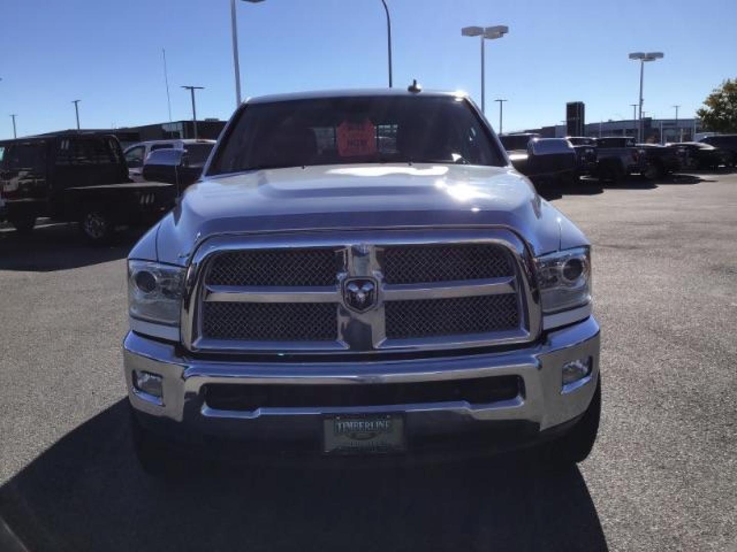 2015 Bright White Clear Coat /LEATHER RAM 2500 Longhorn Mega Cab SWB 4WD (3C6UR5PL9FG) with an 6.7L L6 OHV 24V TURBO DIESEL engine, 6-Speed Automatic transmission, located at 1235 N Woodruff Ave., Idaho Falls, 83401, (208) 523-1053, 43.507172, -112.000488 - This 2015 Ram 2500 Mega Cab Longhorn Edition, has the 6.7L Diesel motor. It has 159,423 miles. It comes with a flat bed, running boards, sunroof, heated and cooled seats, and rear heated seats. At Timberline Auto it is always easy to find a great deal on your next vehicle! Our experienced sales st - Photo#7