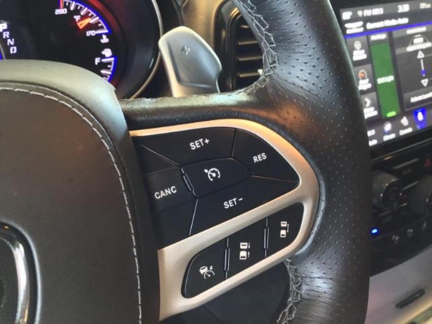 2021 Sting-Gray Clear Coat /Black, premium leather/sueded microfiber Jeep Grand Cherokee Trackhawk (1C4RJFN92MC) with an 6.2L V8 SUPERCHARGED engine, 8-Speed Automatic transmission, located at 1235 N Woodruff Ave., Idaho Falls, 83401, (208) 523-1053, 43.507172, -112.000488 - Here's a 2021 Jeep Grand Cherokee TrackHawk! This is a 6.2L Supercharged V8 SUV! It seats 5 people, has a massive cargo area, and it's AWD, so you'll be able to enjoy it year round! This Jeep has 707 horsepower and a 0-60 in just 3.5 seconds! The TrackHawk focused on power but that doesn't mean it s - Photo#42