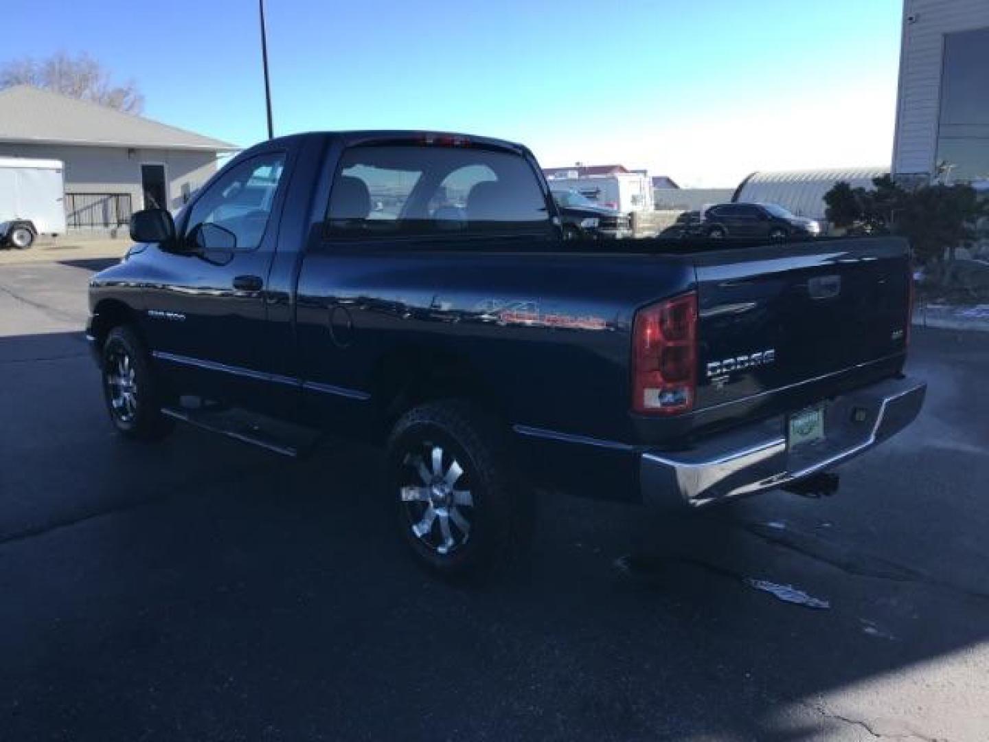 2003 Atlantic Blue Pearlcoat /Dark Slate Gray Cloth Interior Dodge Ram 1500 SLT Short Bed 4WD (1D7HU16NX3J) with an 4.7L V8 SOHC 16V engine, 5-Speed Automatic transmission, located at 1235 N Woodruff Ave., Idaho Falls, 83401, (208) 523-1053, 43.507172, -112.000488 - This 2003 Dodge Ram 1500 single cab, has 149,000. Comes with cloth interior, 4x4, cruise control, power locks, and power windows. At Timberline Auto it is always easy to find a great deal on your next vehicle! Our experienced sales staff can help find the right vehicle will fit your needs. Our knowl - Photo#2