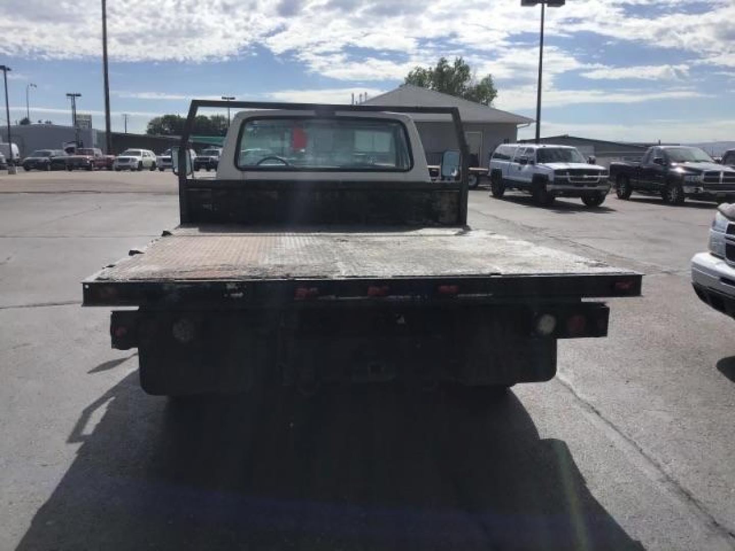 1989 Ford F-450 SD Chassis Cab 2WD (2FDLF47G6KC) with an 7.5L V8 engine, located at 1235 N Woodruff Ave., Idaho Falls, 83401, (208) 523-1053, 43.507172, -112.000488 - This 1989 Ford F450, has a 8 foot flat bed and a 5 speed manual transmission. At Timberline Auto it is always easy to find a great deal on your next vehicle! Our experienced sales staff can help find the right vehicle will fit your needs. Our knowledgeable finance department has options for almost a - Photo#15