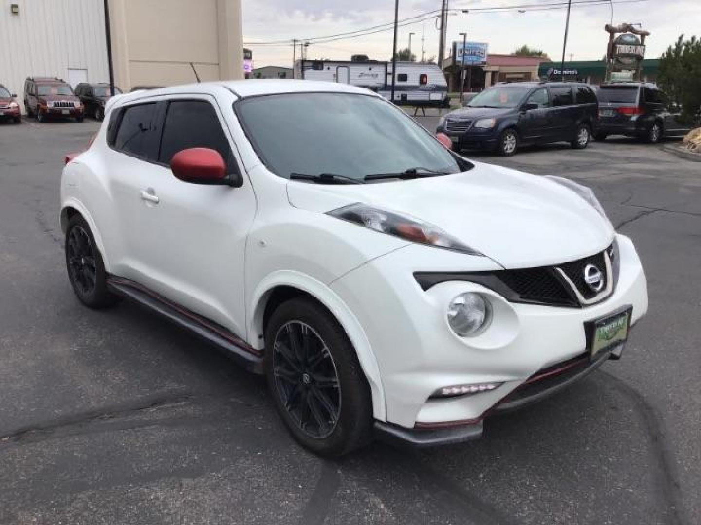 2014 Nissan Juke NISMO 6MT AWD (JN8AF5MV7ET) with an 1.6L L4 DOHC 16V engine, Continuously Variable Transmission transmission, located at 1235 N Woodruff Ave., Idaho Falls, 83401, (208) 523-1053, 43.507172, -112.000488 - This 2014 Nissan Juke Nishmo, Has a turbo, Has bluetooth, steering wheel audio controls, Navigation, back up camera, and Rockford Fosgate sound system. MPG 25city/ 31 hwy At Timberline Auto it is always easy to find a great deal on your next vehicle! Our experienced sales staff can help find the r - Photo#6