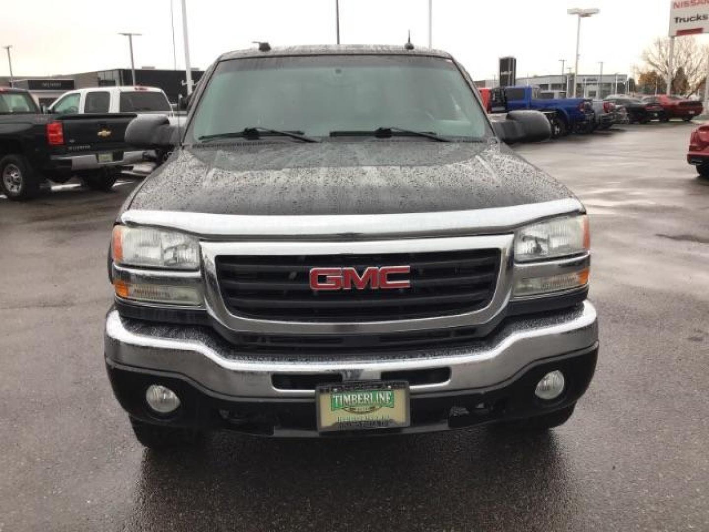 2005 Onyx Black GMC Sierra 2500HD SLT Crew Cab Short Bed 4WD (1GTHK23275F) with an 6.6L V8 OHV 32V TURBO DIESEL engine, 5-Speed Automatic transmission, located at 1235 N Woodruff Ave., Idaho Falls, 83401, (208) 523-1053, 43.507172, -112.000488 - This 2005 GMC 2500 SLT, has the 6.6L Diesel motor. It only has 117,477 miles. I has leather interior, heated seats, and Bose stereo system. At Timberline Auto it is always easy to find a great deal on your next vehicle! Our experienced sales staff can help find the right vehicle that will fit your n - Photo#6