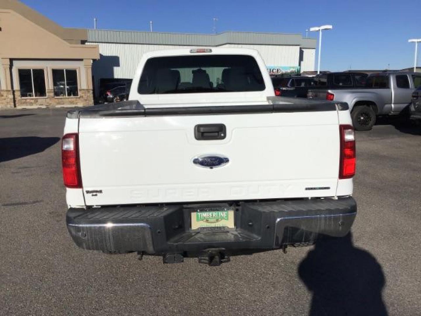 2015 Oxford White /Steel Ford F-250 SD XLT Crew Cab Long Bed 4WD (1FT7W2B65FE) with an 6.2L V8 OHV 16V engine, 6-Speed Automatic transmission, located at 1235 N Woodruff Ave., Idaho Falls, 83401, (208) 523-1053, 43.507172, -112.000488 - This 2015 Ford F250 XLT, comes with the 6.2L V8 gas motor. It has a 8 foot bed. Comes with Bluetooth, keyless entry, extended mirrors, remote start, and cloth seats. At Timberline Auto it is always easy to find a great deal on your next vehicle! Our experienced sales staff can help find the right v - Photo#3