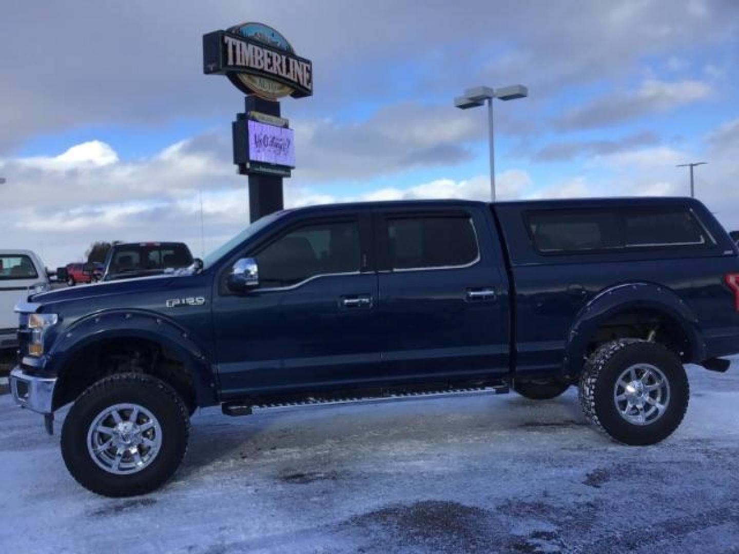 2017 Blue Jeans Metallic /Black, leather Ford F-150 Lariat SuperCrew 6.5-ft. Bed 4WD (1FTFW1EF0HK) with an 5.0L V8 engine, 6-Speed Automatic transmission, located at 1235 N Woodruff Ave., Idaho Falls, 83401, (208) 523-1053, 43.507172, -112.000488 - This 2017 Ford F150 Lariat 4x4, has the 5.0L V8. It has 102,000 miles. Comes with Leather interior, blue tooth audio, Large touch screen, dual power seats, power windows, and locks. At Timberline Auto it is always easy to find a great deal on your next vehicle! Our experienced sales staff can help f - Photo#1