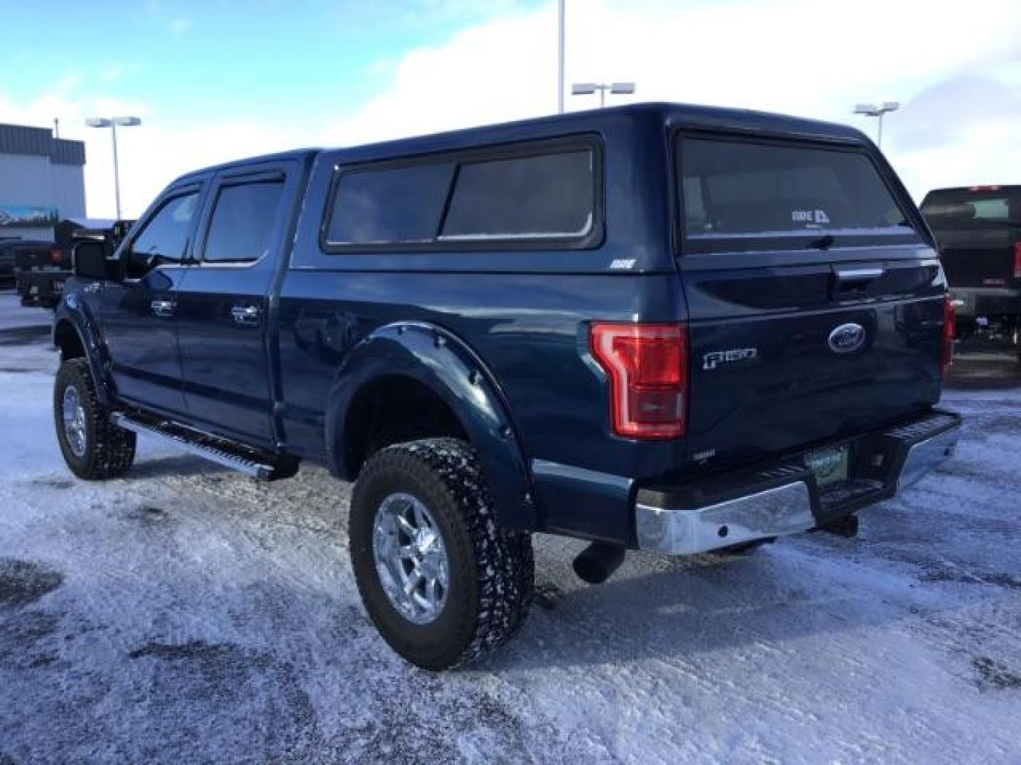 2017 Blue Jeans Metallic /Black, leather Ford F-150 Lariat SuperCrew 6.5-ft. Bed 4WD (1FTFW1EF0HK) with an 5.0L V8 engine, 6-Speed Automatic transmission, located at 1235 N Woodruff Ave., Idaho Falls, 83401, (208) 523-1053, 43.507172, -112.000488 - This 2017 Ford F150 Lariat 4x4, has the 5.0L V8. It has 102,000 miles. Comes with Leather interior, blue tooth audio, Large touch screen, dual power seats, power windows, and locks. At Timberline Auto it is always easy to find a great deal on your next vehicle! Our experienced sales staff can help f - Photo#2