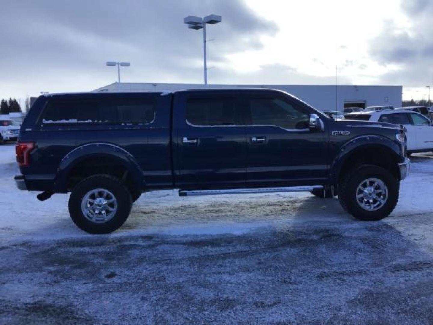 2017 Blue Jeans Metallic /Black, leather Ford F-150 Lariat SuperCrew 6.5-ft. Bed 4WD (1FTFW1EF0HK) with an 5.0L V8 engine, 6-Speed Automatic transmission, located at 1235 N Woodruff Ave., Idaho Falls, 83401, (208) 523-1053, 43.507172, -112.000488 - This 2017 Ford F150 Lariat 4x4, has the 5.0L V8. It has 102,000 miles. Comes with Leather interior, blue tooth audio, Large touch screen, dual power seats, power windows, and locks. At Timberline Auto it is always easy to find a great deal on your next vehicle! Our experienced sales staff can help f - Photo#5