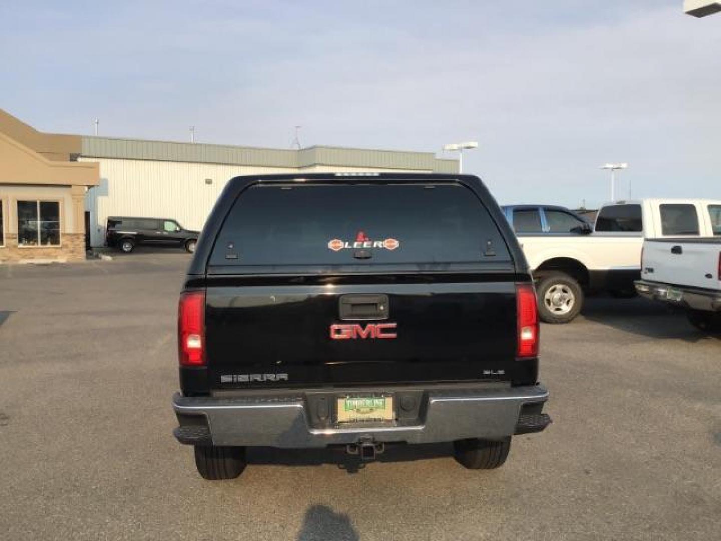 2015 Onyx Black /Jet Black, cloth GMC Sierra 1500 SLE Crew Cab Short Box 2WD (3GTP1UEC2FG) with an 5.3L V8 OHV 16V engine, 6-Speed Automatic transmission, located at 1235 N Woodruff Ave., Idaho Falls, 83401, (208) 523-1053, 43.507172, -112.000488 - This 2015 GMC 1500 SLT, has the 5.3L motor. It has a spray in bedliner, AM/FM CD, keyless remote, Alloy wheels. Interior and exterior and in very good condition At Timberline Auto it is always easy to find a great deal on your next vehicle! Our experienced sales staff can help find the right vehicle - Photo#3