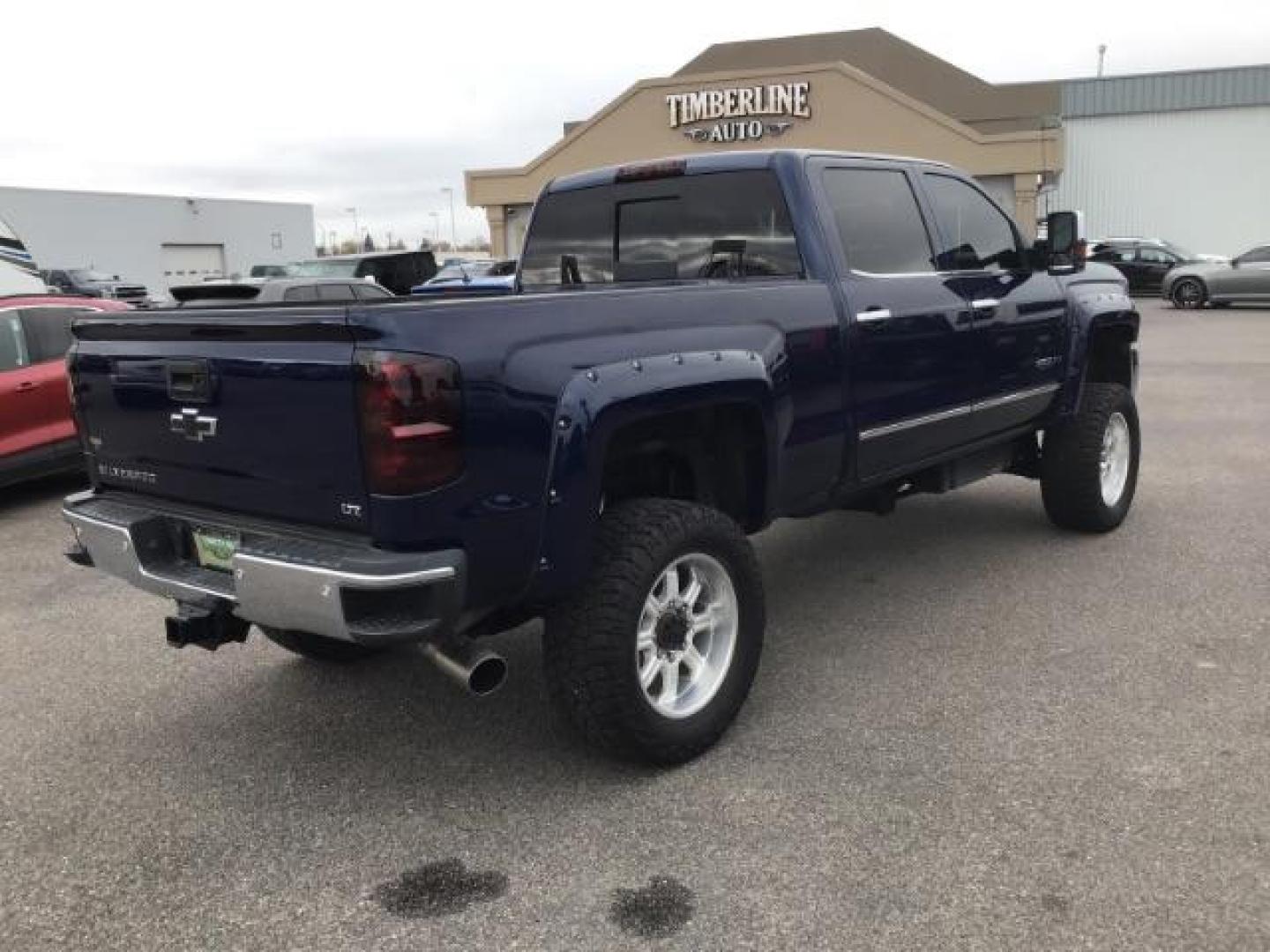 2016 Deep Ocean Blue Metallic /Cocoa/Dune, leather Chevrolet Silverado 3500HD LTZ Crew Cab 4WD (1GC4K0C86GF) with an 6.6L V8 OHV 32V TURBO DIESEL engine, 6-Speed Automatic transmission, located at 1235 N Woodruff Ave., Idaho Falls, 83401, (208) 523-1053, 43.507172, -112.000488 - This 2016 Chevrolet 3500 LTZ, has the 6.6L diesel motor. It has 160,031 miles. It comes with leather interior, tinted windows, back up camera, bluetooth, integrated trailer brake, and spray in bed liner. At Timberline Auto it is always easy to find a great deal on your next vehicle! Our experienced - Photo#4