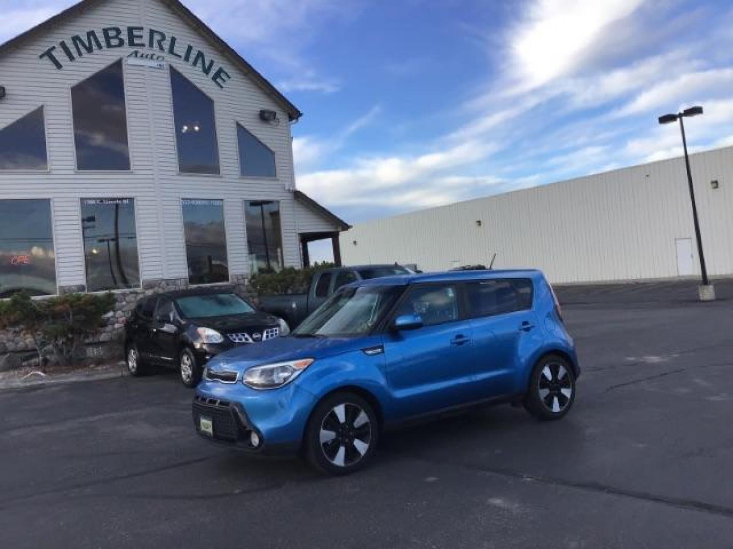 2016 Fathom Blue /Black, cloth Kia Soul + w/Eco Package (KNDJP3A56G7) with an 2.0L L4 DOHC 16V engine, 6-Speed Automatic transmission, located at 1235 N Woodruff Ave., Idaho Falls, 83401, (208) 523-1053, 43.507172, -112.000488 - At Timberline Auto it is always easy to find a great deal on your next vehicle! Our experienced sales staff can help find the right vehicle will fit your needs. Our knowledgeable finance department has options for almost any credit score. We offer many warranty contract options to protect you new pr - Photo#0