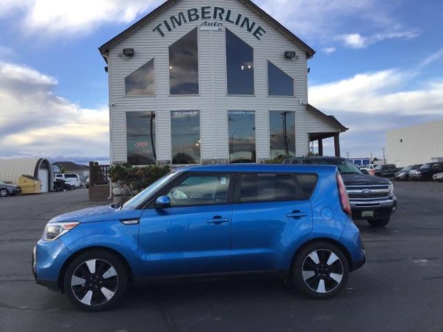 2016 Fathom Blue /Black, cloth Kia Soul + w/Eco Package (KNDJP3A56G7) with an 2.0L L4 DOHC 16V engine, 6-Speed Automatic transmission, located at 1235 N Woodruff Ave., Idaho Falls, 83401, (208) 523-1053, 43.507172, -112.000488 - At Timberline Auto it is always easy to find a great deal on your next vehicle! Our experienced sales staff can help find the right vehicle will fit your needs. Our knowledgeable finance department has options for almost any credit score. We offer many warranty contract options to protect you new pr - Photo#1