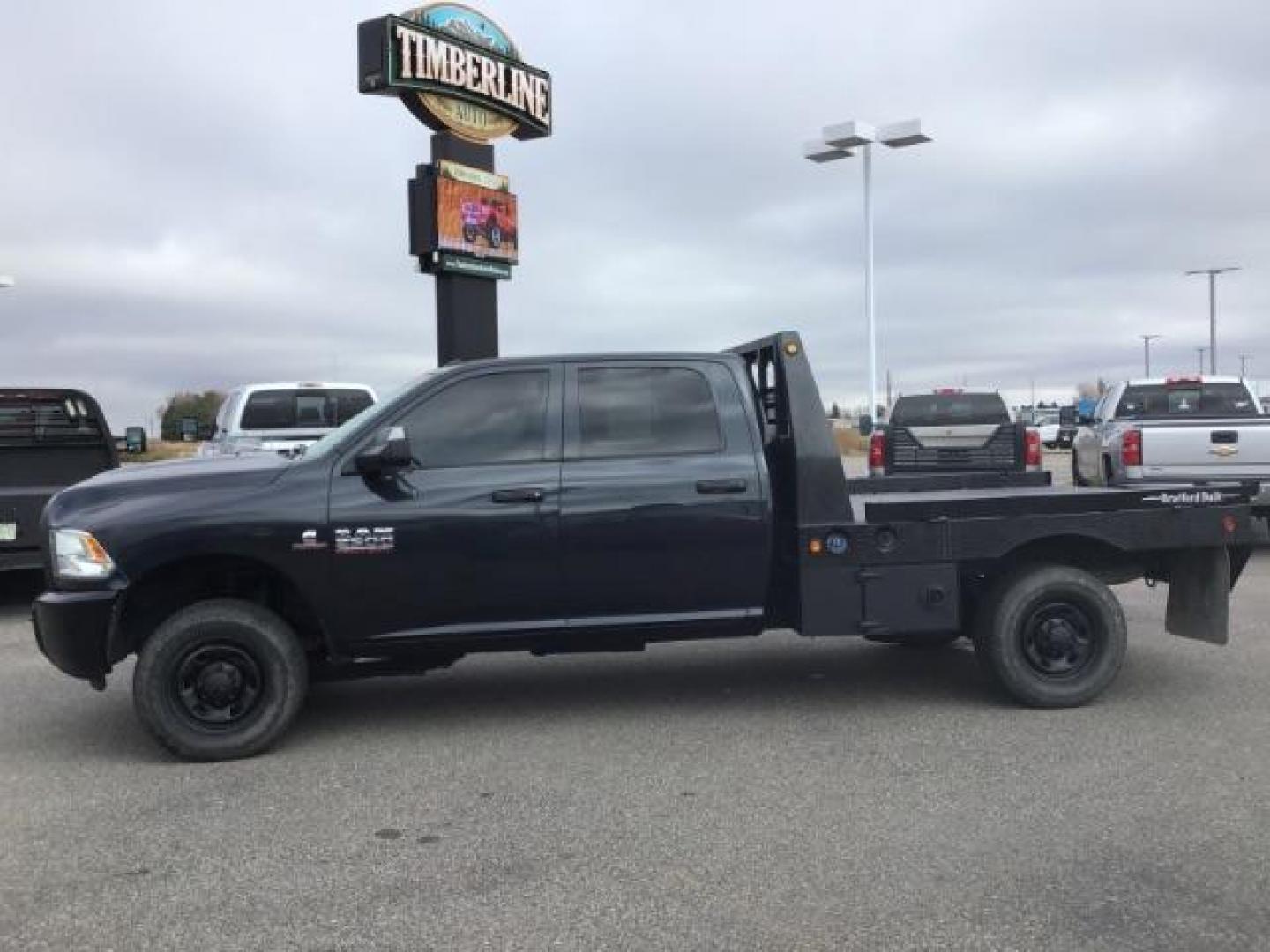 2016 GRAY /Black/Diesel Gray, cloth RAM 2500 Tradesman Crew Cab LWB 4WD (3C6UR5HL2GG) with an 6.7L L6 OHV 24V TURBO DIESEL engine, 6-Speed Automatic transmission, located at 1235 N Woodruff Ave., Idaho Falls, 83401, (208) 523-1053, 43.507172, -112.000488 - This 2016 Ram 2500 Tradesman, has the 6.7L diesel motor. It has 108,248 miles. It has cloth interior, bluetooth audio, and integrated brake control. At Timberline Auto it is always easy to find a great deal on your next vehicle! Our experienced sales staff can help find the right vehicle that will f - Photo#1