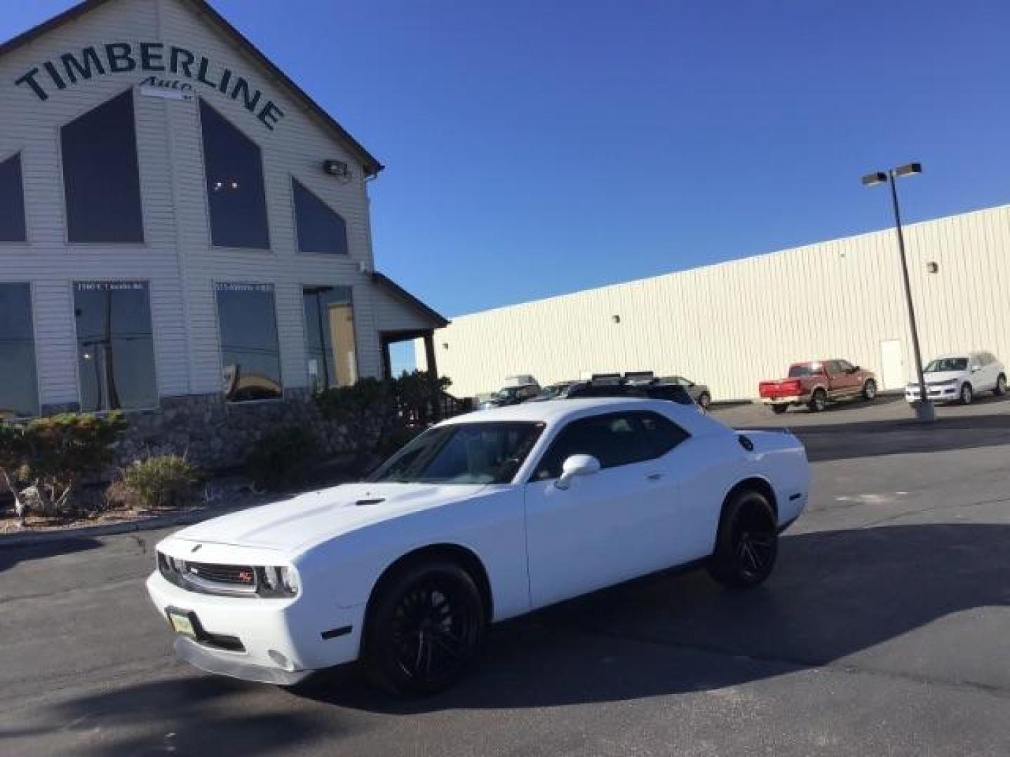 2010 Stone White /Dark Slate Gray Cloth Interior Dodge Challenger R/T (2B3CJ5DT5AH) with an 5.7L V8 OHV 16V engine, 4-Speed Automatic transmission, located at 1235 N Woodruff Ave., Idaho Falls, 83401, (208) 523-1053, 43.507172, -112.000488 - At Timberline Auto it is always easy to find a great deal on your next vehicle! Our experienced sales staff can help find the right vehicle will fit your needs. Our knowledgeable finance department has options for almost any credit score. We offer many warranty contract options to protect you new pr - Photo#0