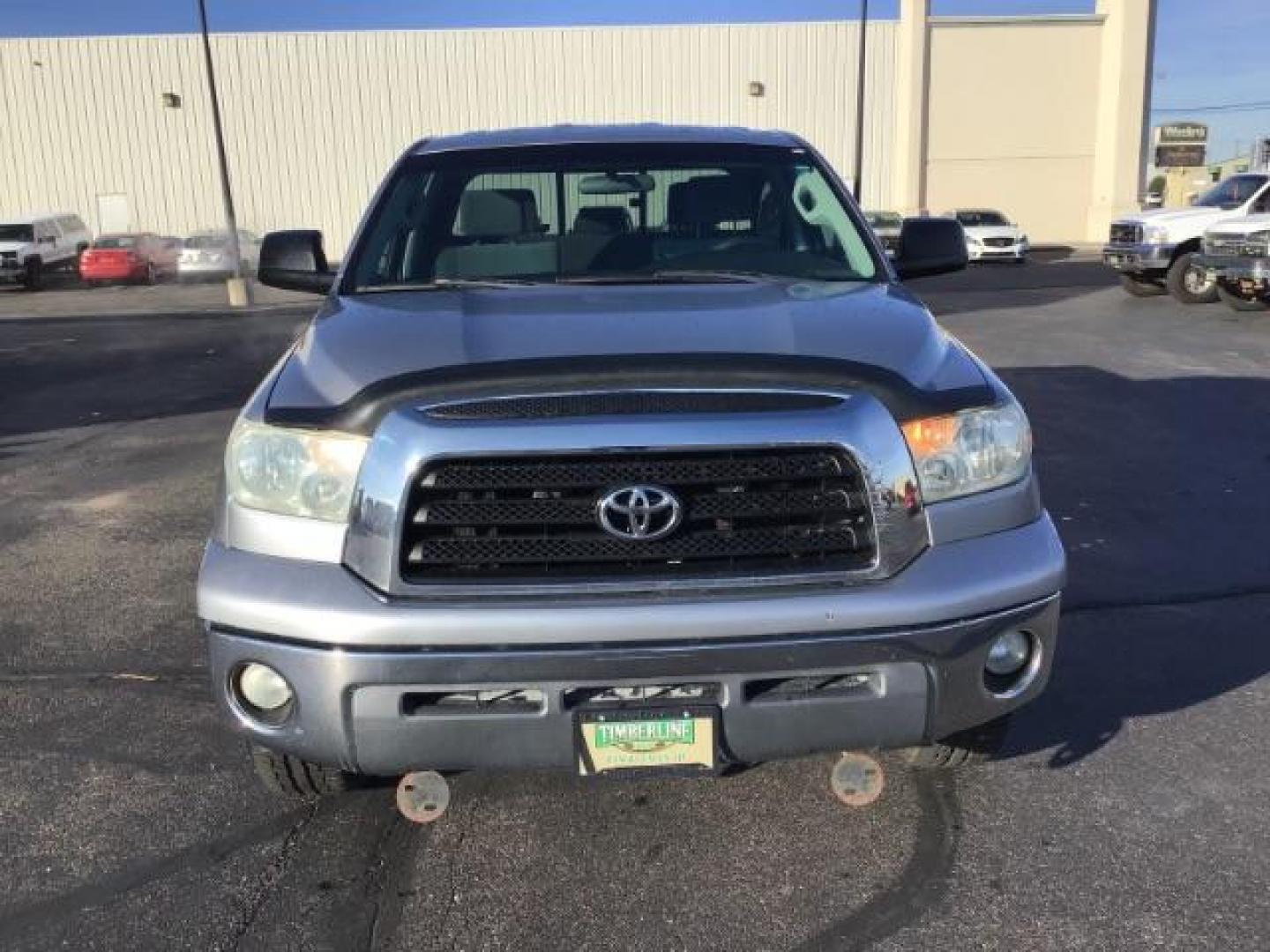 2008 Silver Sky Metallic /Graphite Cloth Interior Toyota Tundra SR5 Double Cab 5.7L 4WD (5TFBV54138X) with an 5.7L V8 DOHC 32V engine, 6-Speed Automatic transmission, located at 1235 N Woodruff Ave., Idaho Falls, 83401, (208) 523-1053, 43.507172, -112.000488 - This 2008 Toyota Tundra 4x4 , has the 5.7L V8 motor. It only has 121,145 miles. It comes with cloth interior, bench seat, in the front, for extra seating. It comes with cruise control, and AM/FM CD stereo. At Timberline Auto it is always easy to find a great deal on your next vehicle! Our experience - Photo#7