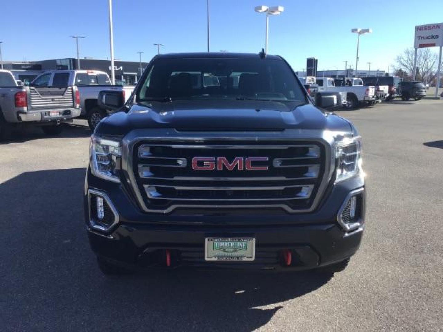 2020 Carbon Black Metallic /Jet Black w/Kalahari Accents, leather GMC Sierra 1500 AT4 Crew Cab Short Box 4WD (1GTP9EEL2LZ) with an 6.2L V8 OHV 16V engine, 6-Speed Automatic transmission, located at 1235 N Woodruff Ave., Idaho Falls, 83401, (208) 523-1053, 43.507172, -112.000488 - This 2020 GMC Sierra AT4, only has 46,417 miles. It comes with leather interior, heated and cooled seats, heads up display, sunroof, integrated trailer brake, and bluetooth. At Timberline Auto it is always easy to find a great deal on your next vehicle! Our experienced sales staff can help find the - Photo#7