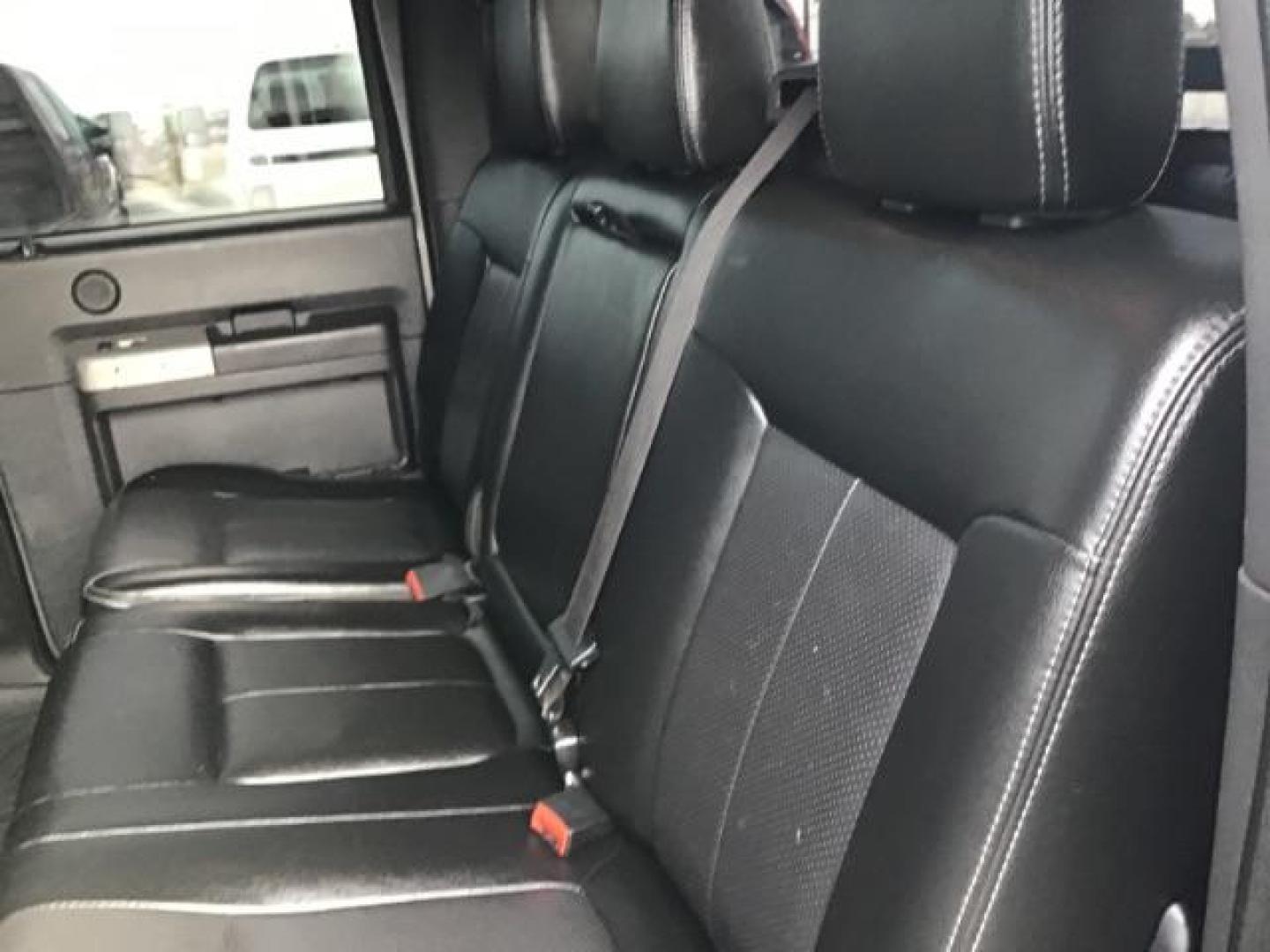 2013 GRAY /Black Leather Interior Ford F-450 SD Lariat Crew Cab DRW 4WD (1FT8W4DT1DE) with an 6.7L V8 OHV 16V DIESEL engine, 6-Speed Automatic transmission, located at 1235 N Woodruff Ave., Idaho Falls, 83401, (208) 523-1053, 43.507172, -112.000488 - This 2013 Ford F450, has the 6.7L diesel motor. It has 223,337 miles. It has a flatbed, with turn over ball. The interior has leather seats, back up camera, heated seats, and power sunroof. At Timberline Auto it is always easy to find a great deal on your next vehicle! Our experienced sales staff ca - Photo#17