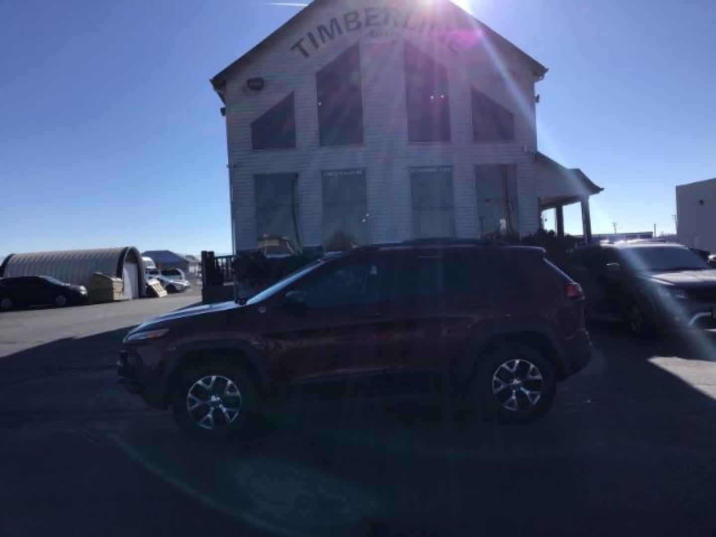 2014 /Black Jeep Cherokee Trailhawk 4WD (1C4PJMBS8EW) with an 3.2L V6 DOHC 24V engine, 9-Speed Automatic transmission, located at 1235 N Woodruff Ave., Idaho Falls, 83401, (208) 523-1053, 43.507172, -112.000488 - This 2014 Jeep Cherokee Trailhawk, is AWD. It has 134,000 miles. It comes with leather interior, heated seats, touch screen, bluetooth, and Sirius XM. At Timberline Auto it is always easy to find a great deal on your next vehicle! Our experienced sales staff can help find the right vehicle will fit - Photo#1