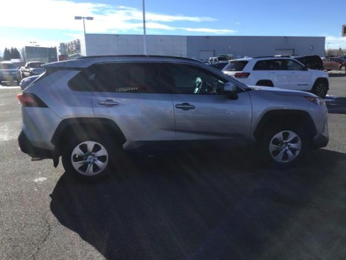 2021 Silver Sky Metallic /Black, cloth Toyota RAV4 LE AWD (2T3G1RFV9MC) with an 2.5L L4 DOHC 16V engine, 8-Speed Automatic transmission, located at 1235 N Woodruff Ave., Idaho Falls, 83401, (208) 523-1053, 43.507172, -112.000488 - This 2021 Toyota Rav4 LE, is AWD, has the 2.5L 4cyl. motor. It has 62,356 miles. Comes with cloth interior, back up camera, lane assist, blind spot, blue tooth and power locks and windows. At Timberline Auto it is always easy to find a great deal on your next vehicle! Our experienced sales staff can - Photo#5