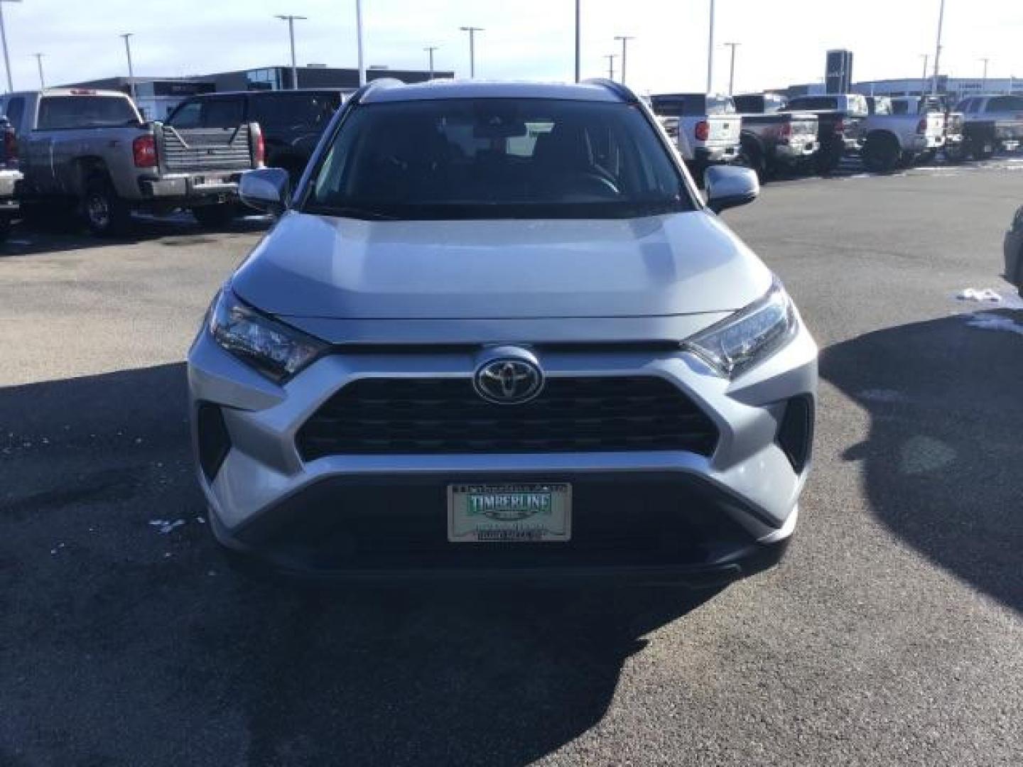 2021 Silver Sky Metallic /Black, cloth Toyota RAV4 LE AWD (2T3G1RFV9MC) with an 2.5L L4 DOHC 16V engine, 8-Speed Automatic transmission, located at 1235 N Woodruff Ave., Idaho Falls, 83401, (208) 523-1053, 43.507172, -112.000488 - This 2021 Toyota Rav4 LE, is AWD, has the 2.5L 4cyl. motor. It has 62,356 miles. Comes with cloth interior, back up camera, lane assist, blind spot, blue tooth and power locks and windows. At Timberline Auto it is always easy to find a great deal on your next vehicle! Our experienced sales staff can - Photo#7