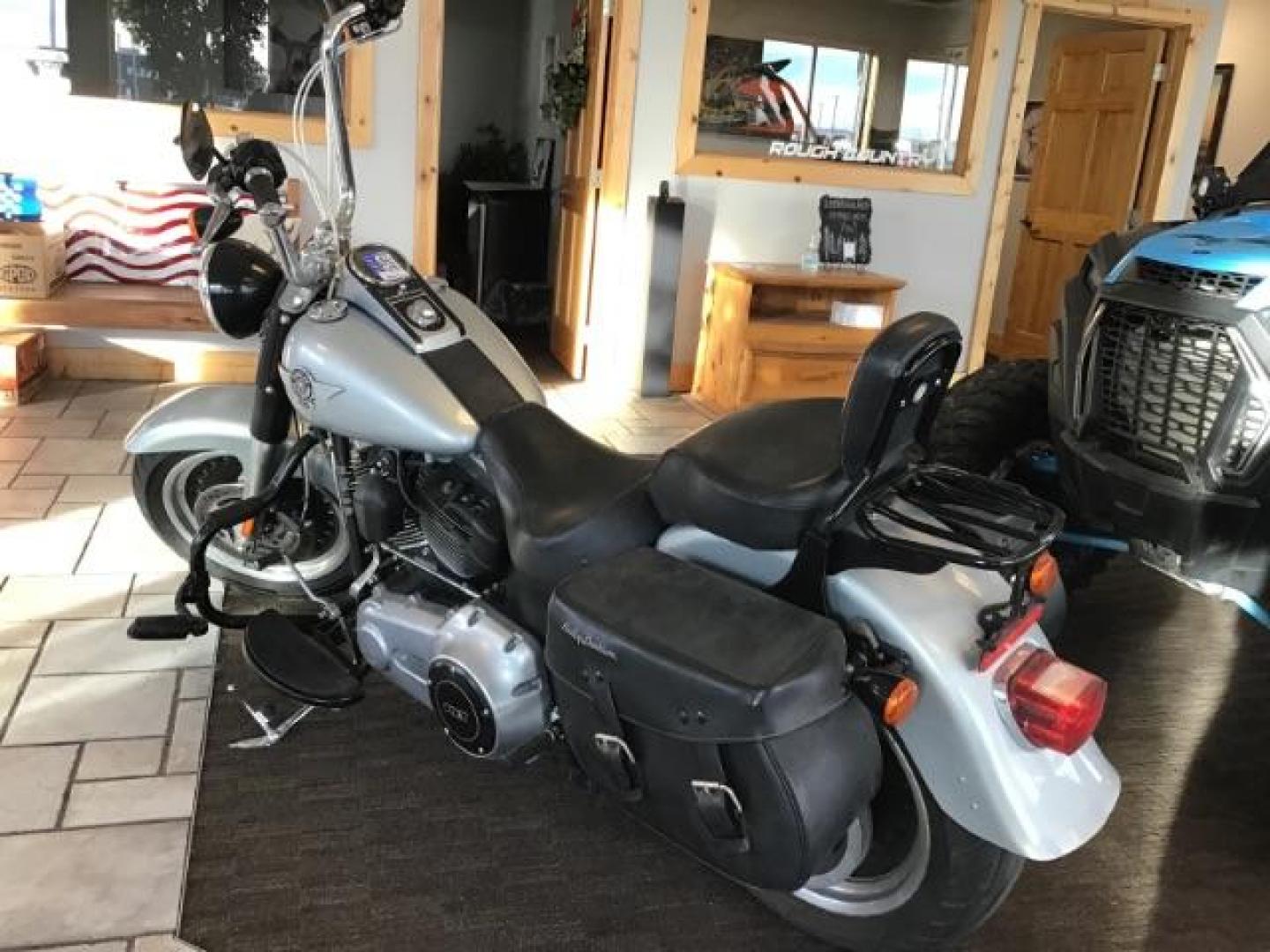 2012 SILVER Harley-Davidson FLSTFB - (1HD1JNV11CB) with an 1690CC engine, MANUAL transmission, located at 1235 N Woodruff Ave., Idaho Falls, 83401, (208) 523-1053, 43.507172, -112.000488 - Photo#1