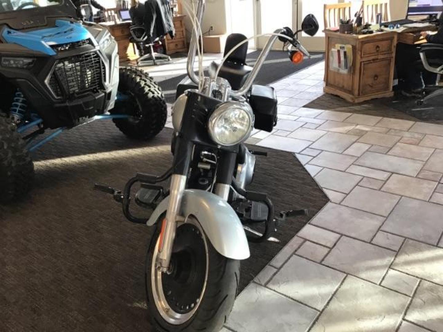 2012 SILVER Harley-Davidson FLSTFB - (1HD1JNV11CB) with an 1690CC engine, MANUAL transmission, located at 1235 N Woodruff Ave., Idaho Falls, 83401, (208) 523-1053, 43.507172, -112.000488 - Photo#6