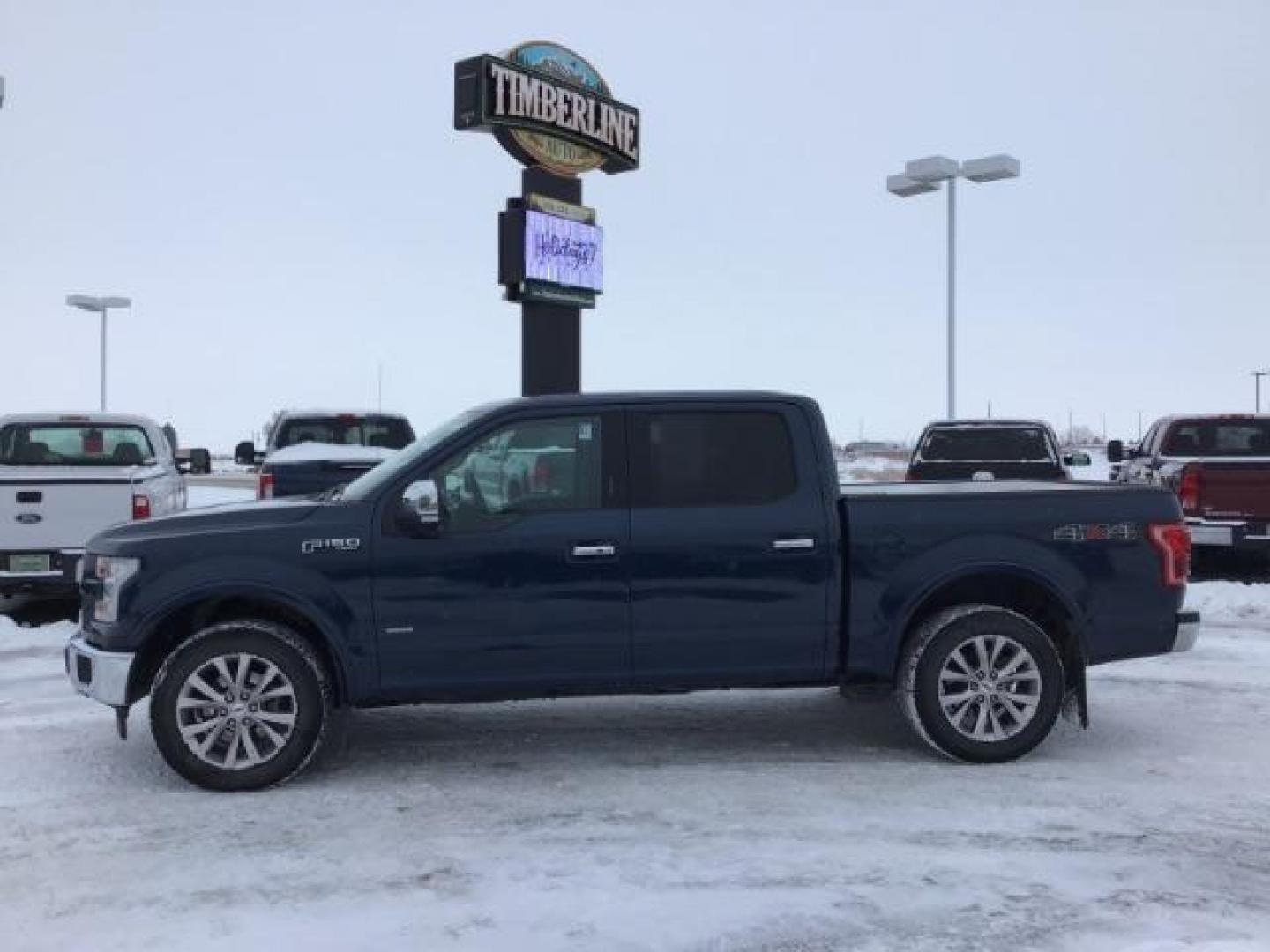 2016 Blue Jeans Metallic /Black, leather Ford F-150 Lariat SuperCrew 5.5-ft. Bed 4WD (1FTEW1EG9GF) with an 3.5L V6 TURBO engine, 6-Speed Automatic transmission, located at 1235 N Woodruff Ave., Idaho Falls, 83401, (208) 523-1053, 43.507172, -112.000488 - This 2016 Ford F150 Lariat 4x4, has the 3.5L ecoboost motor. It has 111,000 miles. Comes with leather interior, heated and cooled seats, back up camera, blue tooth audio, and parking sensors. At Timberline Auto it is always easy to find a great deal on your next vehicle! Our experienced sales staff - Photo#1