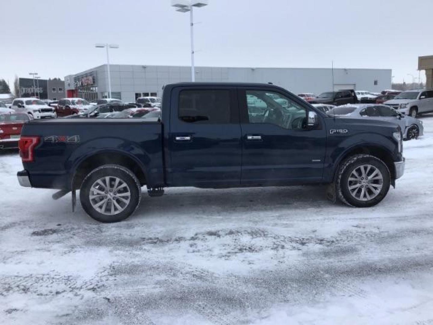 2016 Blue Jeans Metallic /Black, leather Ford F-150 Lariat SuperCrew 5.5-ft. Bed 4WD (1FTEW1EG9GF) with an 3.5L V6 TURBO engine, 6-Speed Automatic transmission, located at 1235 N Woodruff Ave., Idaho Falls, 83401, (208) 523-1053, 43.507172, -112.000488 - This 2016 Ford F150 Lariat 4x4, has the 3.5L ecoboost motor. It has 111,000 miles. Comes with leather interior, heated and cooled seats, back up camera, blue tooth audio, and parking sensors. At Timberline Auto it is always easy to find a great deal on your next vehicle! Our experienced sales staff - Photo#5