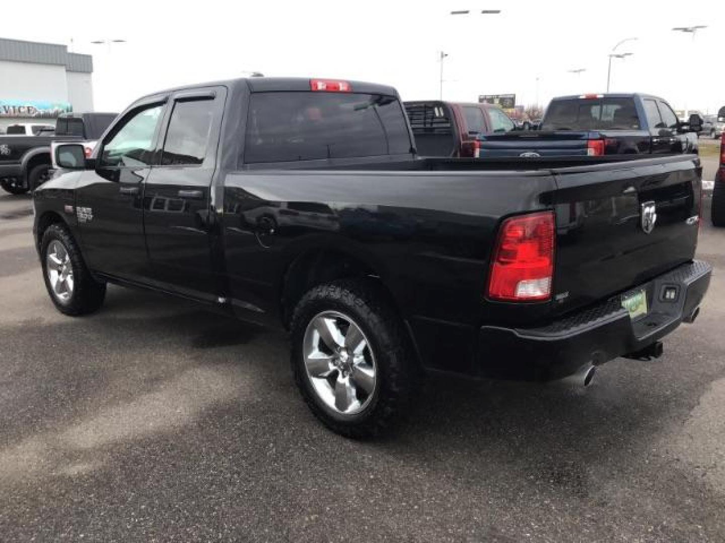 2019 Brilliant Black Crystal Pearl Coat /Black/Diesel Gray, cloth RAM 1500 Classic Tradesman Quad Cab 4WD (1C6RR7FTXKS) with an 5.7L V8 OHV 16V engine, 8-Speed Automatic transmission, located at 1235 N Woodruff Ave., Idaho Falls, 83401, (208) 523-1053, 43.507172, -112.000488 - This 2019 Ram 1500 Classic, has the 5.7L V8 Hemi motor. It has 70,799 miles. It comes with cloth interior, back up camera, blue tooth, power windows and power locks. At Timberline Auto it is always easy to find a great deal on your next vehicle! Our experienced sales staff can help find the right ve - Photo#2