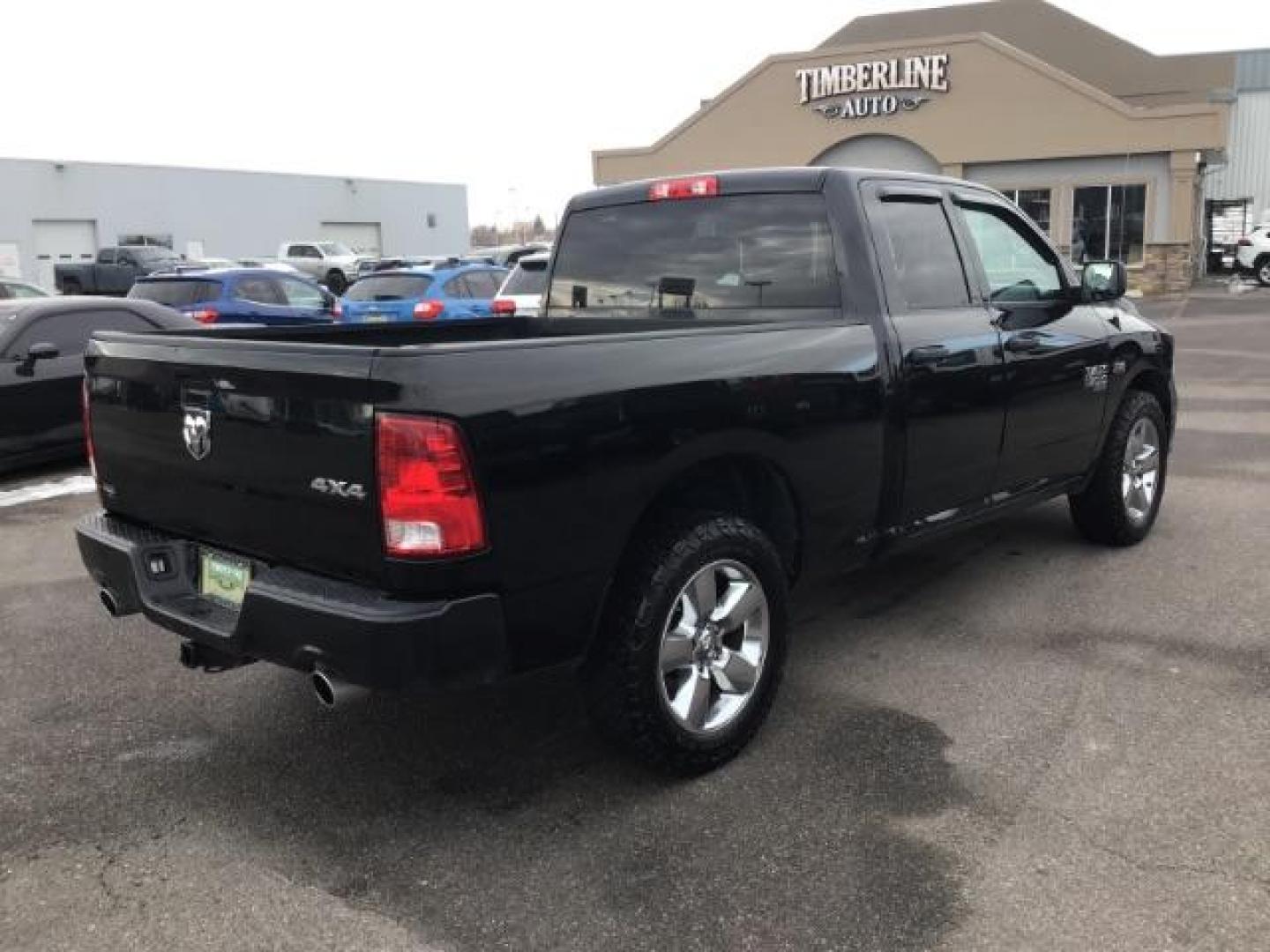 2019 Brilliant Black Crystal Pearl Coat /Black/Diesel Gray, cloth RAM 1500 Classic Tradesman Quad Cab 4WD (1C6RR7FTXKS) with an 5.7L V8 OHV 16V engine, 8-Speed Automatic transmission, located at 1235 N Woodruff Ave., Idaho Falls, 83401, (208) 523-1053, 43.507172, -112.000488 - This 2019 Ram 1500 Classic, has the 5.7L V8 Hemi motor. It has 70,799 miles. It comes with cloth interior, back up camera, blue tooth, power windows and power locks. At Timberline Auto it is always easy to find a great deal on your next vehicle! Our experienced sales staff can help find the right ve - Photo#4