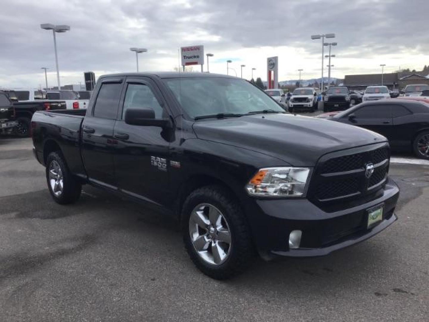 2019 Brilliant Black Crystal Pearl Coat /Black/Diesel Gray, cloth RAM 1500 Classic Tradesman Quad Cab 4WD (1C6RR7FTXKS) with an 5.7L V8 OHV 16V engine, 8-Speed Automatic transmission, located at 1235 N Woodruff Ave., Idaho Falls, 83401, (208) 523-1053, 43.507172, -112.000488 - This 2019 Ram 1500 Classic, has the 5.7L V8 Hemi motor. It has 70,799 miles. It comes with cloth interior, back up camera, blue tooth, power windows and power locks. At Timberline Auto it is always easy to find a great deal on your next vehicle! Our experienced sales staff can help find the right ve - Photo#5