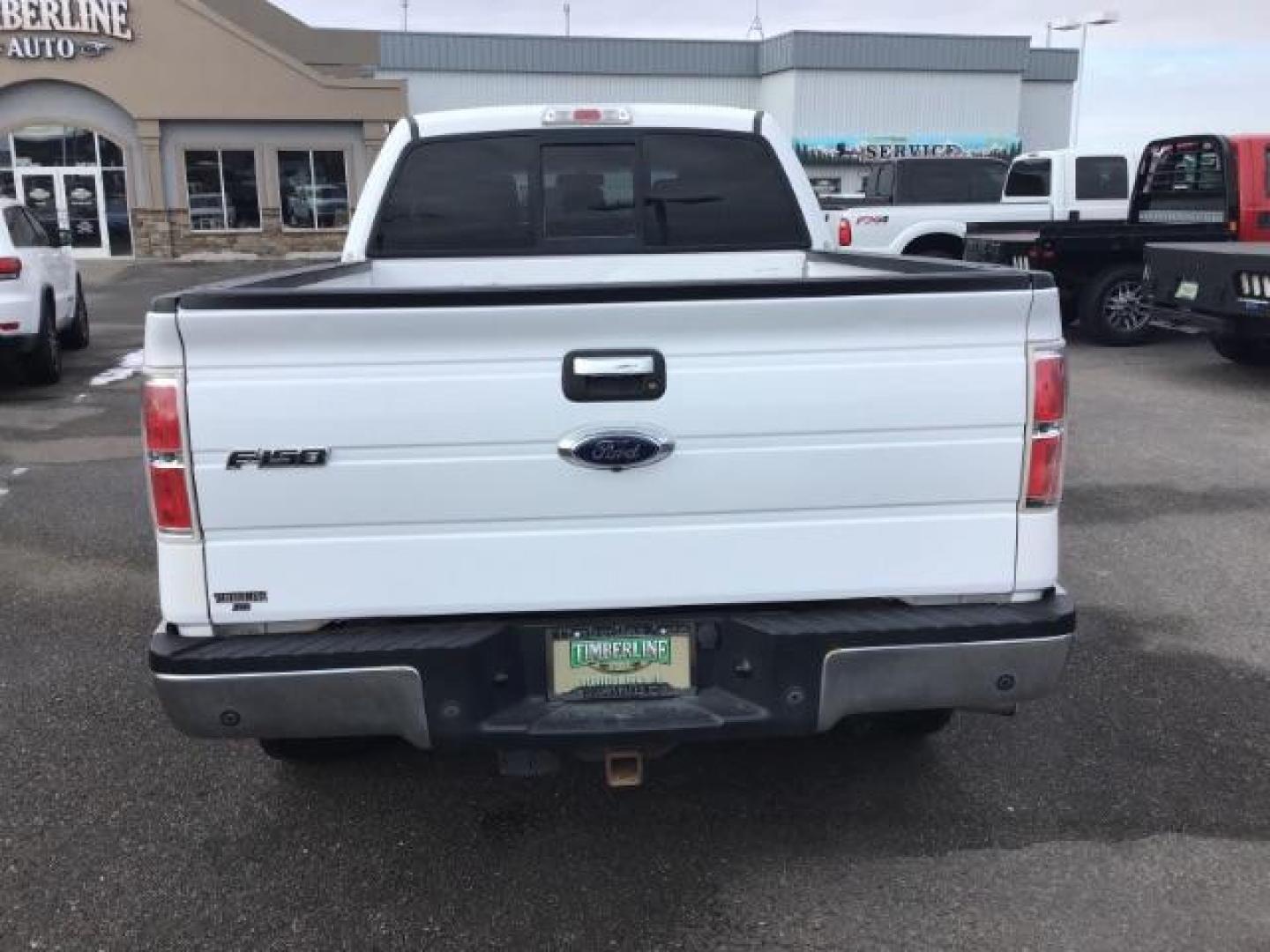 2014 Oxford White /Steel Gray Ford F-150 XLT SuperCrew 5.5-ft. Bed 4WD (1FTFW1ET1EK) with an 3.5L V6 TURBO engine, 6-Speed Automatic transmission, located at 1235 N Woodruff Ave., Idaho Falls, 83401, (208) 523-1053, 43.507172, -112.000488 - This 2014 Ford F150 XLT has the 3.5L eco boost motor. It has 111,000 miles. It comes with cloth interior, AM/FM CD stereo, blue tooth audio, power windows, power locks, and is a local trade. At Timberline Auto it is always easy to find a great deal on your next vehicle! Our experienced sales staff - Photo#3