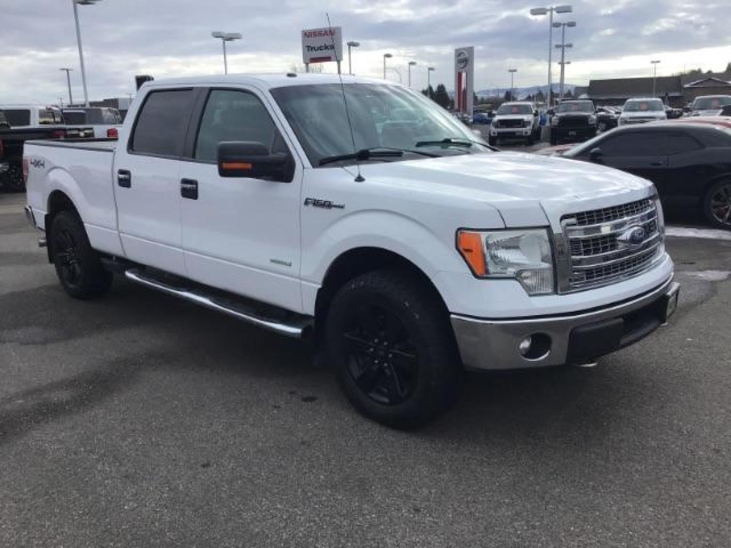 2014 Oxford White /Steel Gray Ford F-150 XLT SuperCrew 5.5-ft. Bed 4WD (1FTFW1ET1EK) with an 3.5L V6 TURBO engine, 6-Speed Automatic transmission, located at 1235 N Woodruff Ave., Idaho Falls, 83401, (208) 523-1053, 43.507172, -112.000488 - This 2014 Ford F150 XLT has the 3.5L eco boost motor. It has 111,000 miles. It comes with cloth interior, AM/FM CD stereo, blue tooth audio, power windows, power locks, and is a local trade. At Timberline Auto it is always easy to find a great deal on your next vehicle! Our experienced sales staff - Photo#6