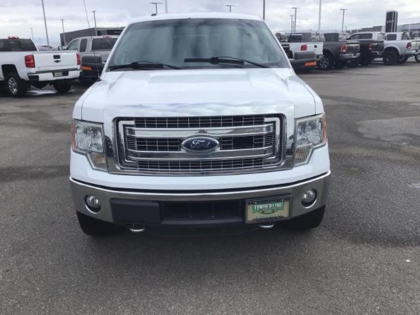 2014 Oxford White /Steel Gray Ford F-150 XLT SuperCrew 5.5-ft. Bed 4WD (1FTFW1ET1EK) with an 3.5L V6 TURBO engine, 6-Speed Automatic transmission, located at 1235 N Woodruff Ave., Idaho Falls, 83401, (208) 523-1053, 43.507172, -112.000488 - This 2014 Ford F150 XLT has the 3.5L eco boost motor. It has 111,000 miles. It comes with cloth interior, AM/FM CD stereo, blue tooth audio, power windows, power locks, and is a local trade. At Timberline Auto it is always easy to find a great deal on your next vehicle! Our experienced sales staff - Photo#7