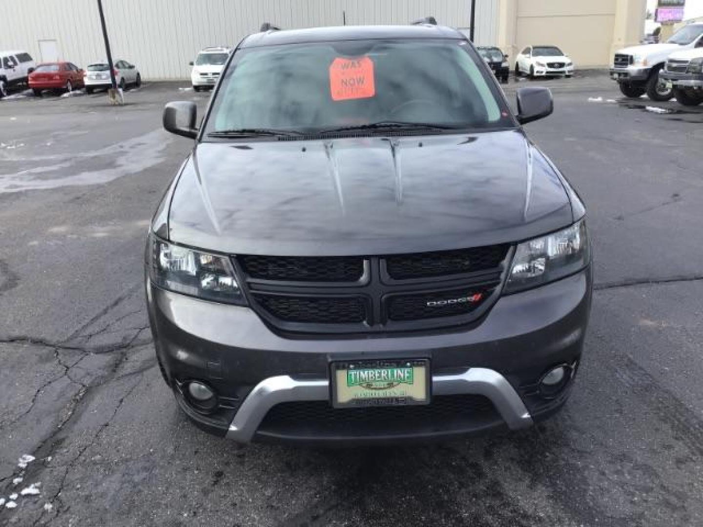 2016 Granite Crystal Metallic Clear Coat /Black, leather/cloth Dodge Journey Crossroad AWD (3C4PDDGG8GT) with an 3.6L V6 DOHC 24V engine, 6-Speed Automatic transmission, located at 1235 N Woodruff Ave., Idaho Falls, 83401, (208) 523-1053, 43.507172, -112.000488 - At Timberline Auto it is always easy to find a great deal on your next vehicle! Our experienced sales staff can help find the right vehicle will fit your needs. Our knowledgeable finance department has options for almost any credit score. We offer many warranty contract options to protect you new pr - Photo#7