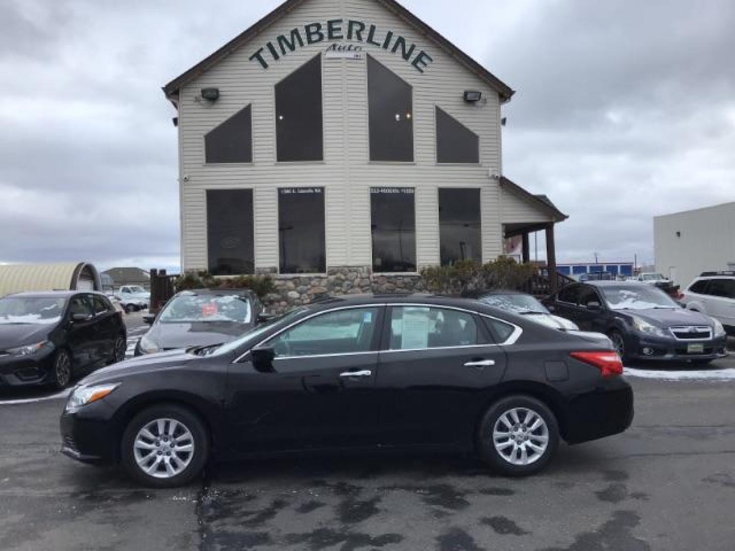 2017 Super Black /Charcoal, cloth Nissan Altima 2.5 S (1N4AL3AP4HN) with an 2.5L L4 DOHC 16V engine, Continuously Variable Transmission transmission, located at 1235 N Woodruff Ave., Idaho Falls, 83401, (208) 523-1053, 43.507172, -112.000488 - This 2017 Nissan Altima S, has a 2.5L motor. It has 98,000 miles. It comes with cloth interior, back up camera, cruise control, power windows and locks, and blue tooth audio. At Timberline Auto it is always easy to find a great deal on your next vehicle! Our experienced sales staff can help find the - Photo#1