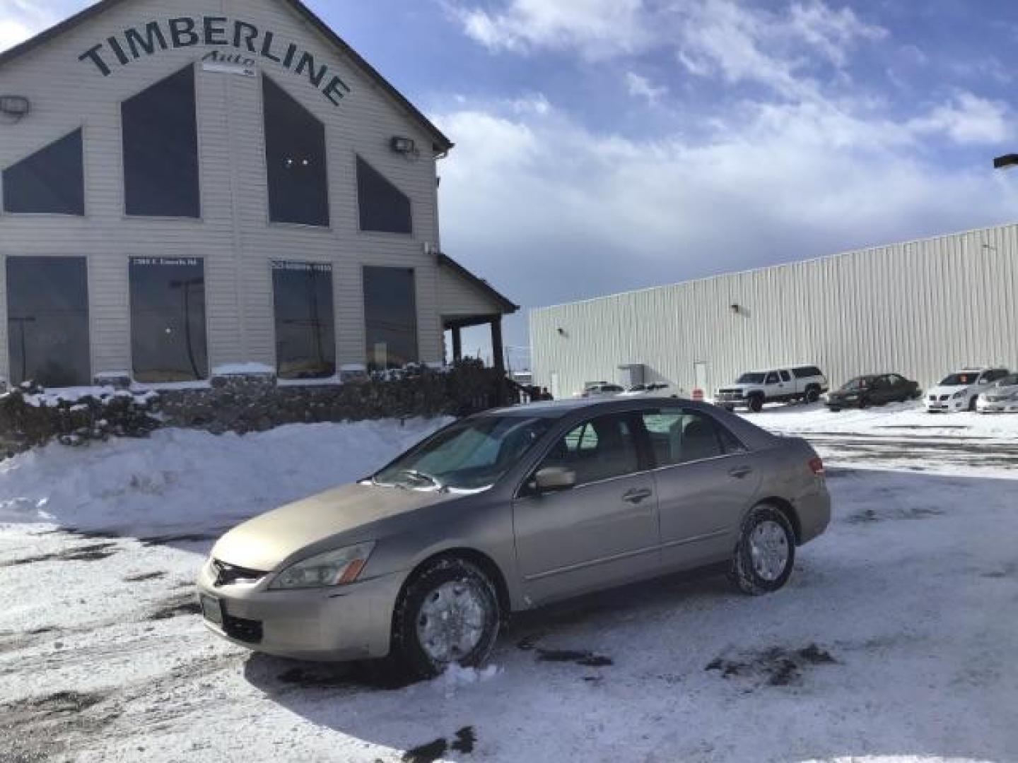 2003 Honda Accord LX sedan AT (JHMCM56353C) with an 2.4L L4 DOHC 16V engine, 5-Speed Automatic transmission, located at 1235 N Woodruff Ave., Idaho Falls, 83401, (208) 523-1053, 43.507172, -112.000488 - This 2003 Honda Accord LX, has 166,000 miles. It comes with cloth interior, cruise control, AM/FM CD player, power windows, and power locks. At Timberline Auto it is always easy to find a great deal on your next vehicle! Our experienced sales staff can help find the right vehicle will fit your needs - Photo#0