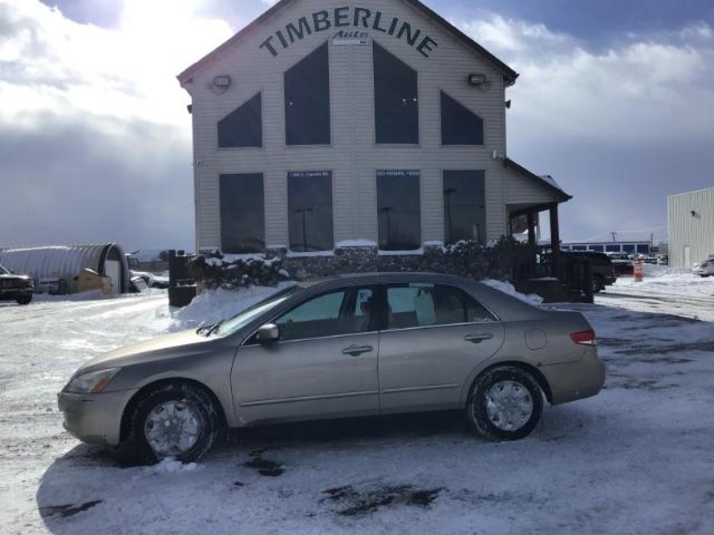 2003 Honda Accord LX sedan AT (JHMCM56353C) with an 2.4L L4 DOHC 16V engine, 5-Speed Automatic transmission, located at 1235 N Woodruff Ave., Idaho Falls, 83401, (208) 523-1053, 43.507172, -112.000488 - This 2003 Honda Accord LX, has 166,000 miles. It comes with cloth interior, cruise control, AM/FM CD player, power windows, and power locks. At Timberline Auto it is always easy to find a great deal on your next vehicle! Our experienced sales staff can help find the right vehicle will fit your needs - Photo#1