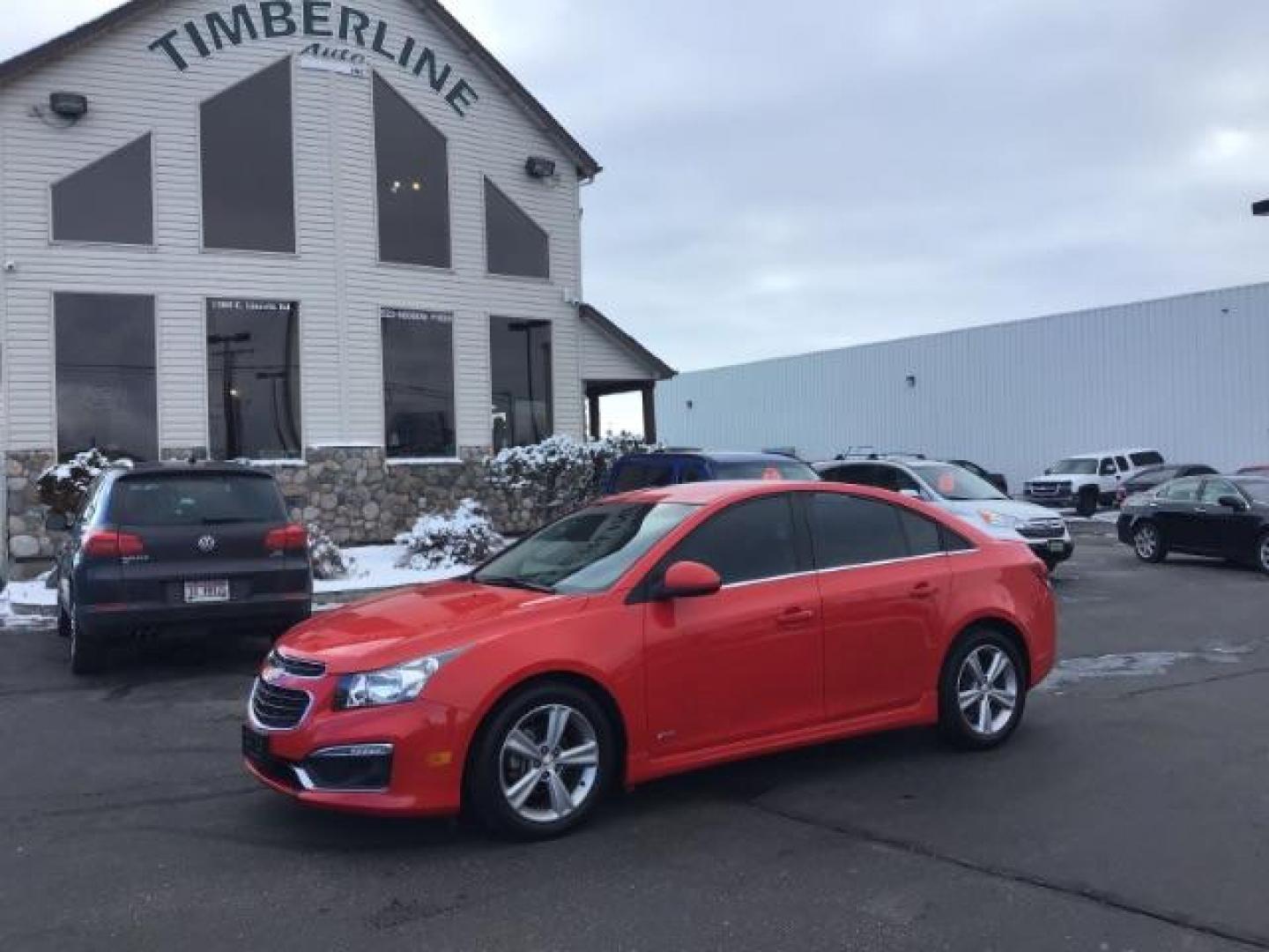 2015 Chevrolet Cruze 2LT Auto (1G1PE5SB6F7) with an 1.4L L4 DOHC 16V TURBO engine, 6-Speed Automatic transmission, located at 1235 N Woodruff Ave., Idaho Falls, 83401, (208) 523-1053, 43.507172, -112.000488 - This 2015 Chevrolet Cruz 2LT, has 77000 miles. It comes with leather interior, blue tooth audio, cruise control, Power driver seat, and heated seats. At Timberline Auto it is always easy to find a great deal on your next vehicle! Our experienced sales staff can help find the right vehicle will fit y - Photo#0