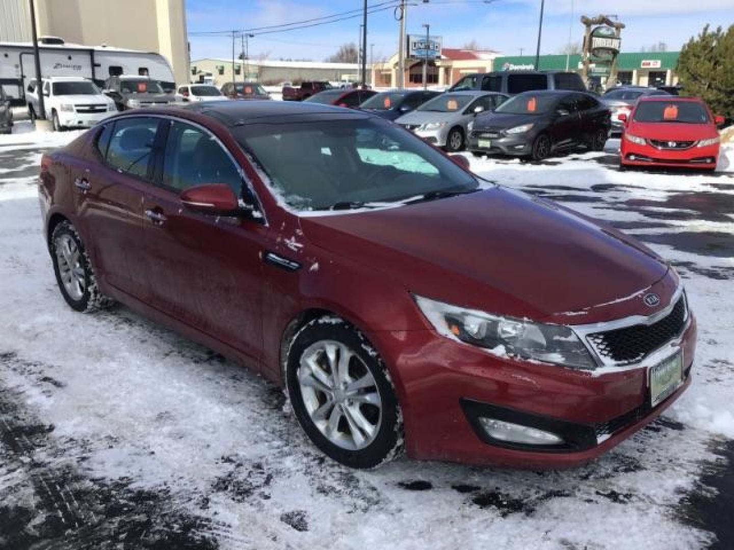 2012 Dark Cherry Pearl Metallic /Gray Leather Interior Kia Optima EX (5XXGN4A73CG) with an 2.4L L4 DOHC 16V engine, 6-Speed Automatic transmission, located at 1235 N Woodruff Ave., Idaho Falls, 83401, (208) 523-1053, 43.507172, -112.000488 - This 2012 Kia Optima Ex, has 121,000 miles. Comes with Leather interior, heated seats, back up camera, blue tooth audio, and power seats. At Timberline Auto it is always easy to find a great deal on your next vehicle! Our experienced sales staff can help find the right vehicle will fit your needs. O - Photo#6