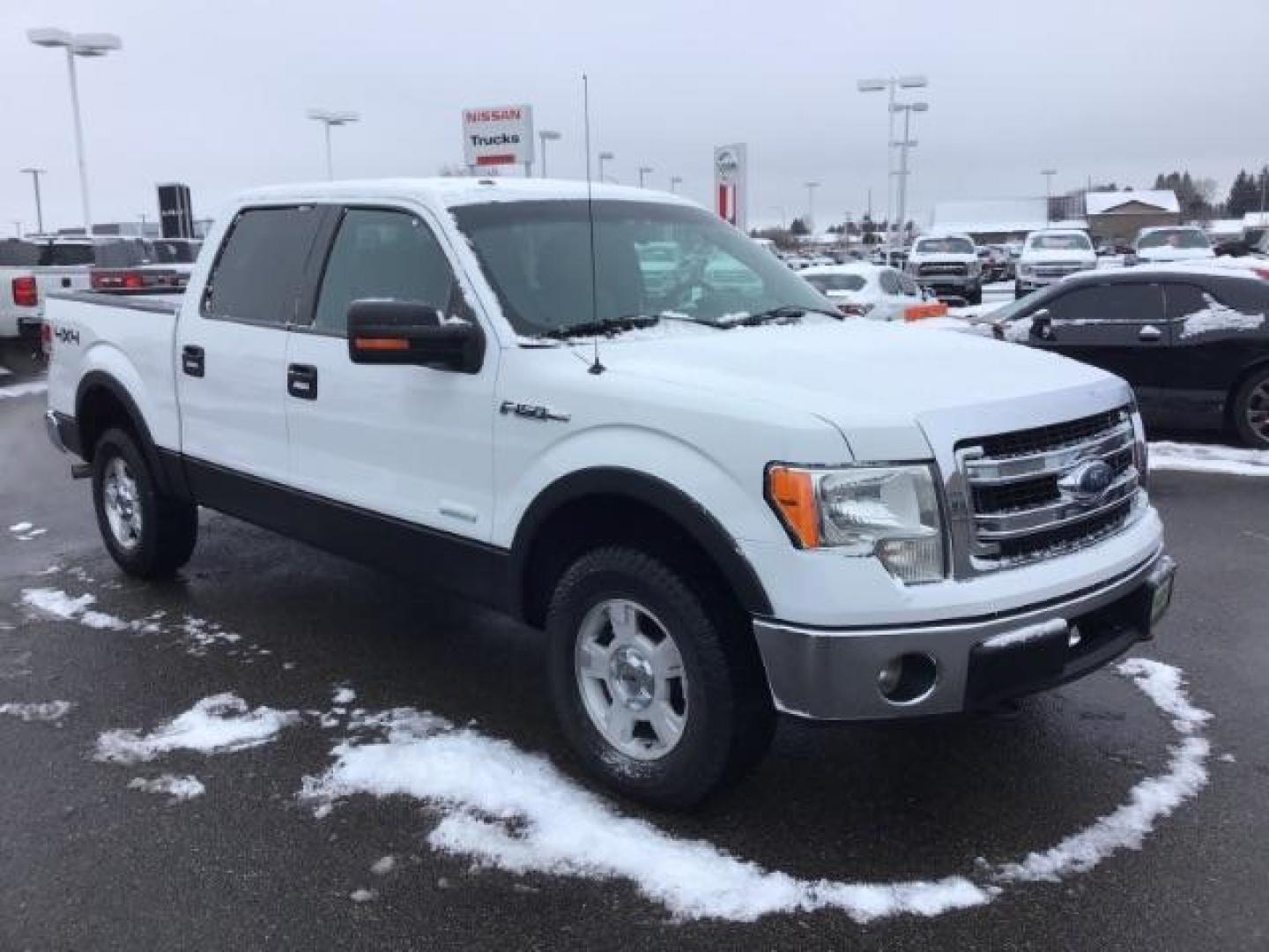 2013 WHITE /CLOTH Ford F-150 XLT SuperCrew 5.5-ft. Bed 4WD (1FTFW1ET9DF) with an 3.5L V6 TURBO engine, 6-Speed Automatic transmission, located at 1235 N Woodruff Ave., Idaho Falls, 83401, (208) 523-1053, 43.507172, -112.000488 - This 2013 Ford F150 XLT 4x4, has the 3.5L ecoboost motor. It has 138,000 miles. It comes with cloth seats, blue tooth audio, power door locks, power windows, and cruise control. At Timberline Auto it is always easy to find a great deal on your next vehicle! Our experienced sales staff can help find - Photo#6