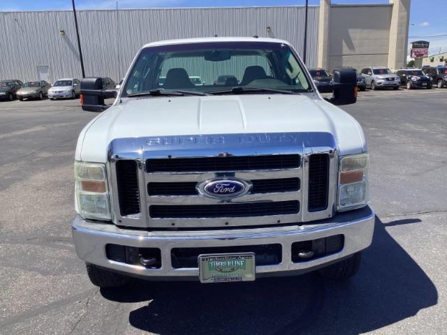 2008 Oxford White Ford F-250 SD EXTENDED CAB PICKUP 4-DR (1FTSX21R68E) with an 6.4L V8 OHV 32V TURBO DIESEL engine, 5-Speed Automatic transmission, located at 1235 N Woodruff Ave., Idaho Falls, 83401, (208) 523-1053, 43.507172, -112.000488 - This 2008 Ford F250 XLT has the 6.4L diesel motor. It has fixed running boards, cloth interior, AM/FM CD stereo, keyless remote, power locks, power windows, and integrated trailer brake. At Timberline Auto it is always easy to find a great deal on your next vehicle! Our experienced sales staff can h - Photo#33