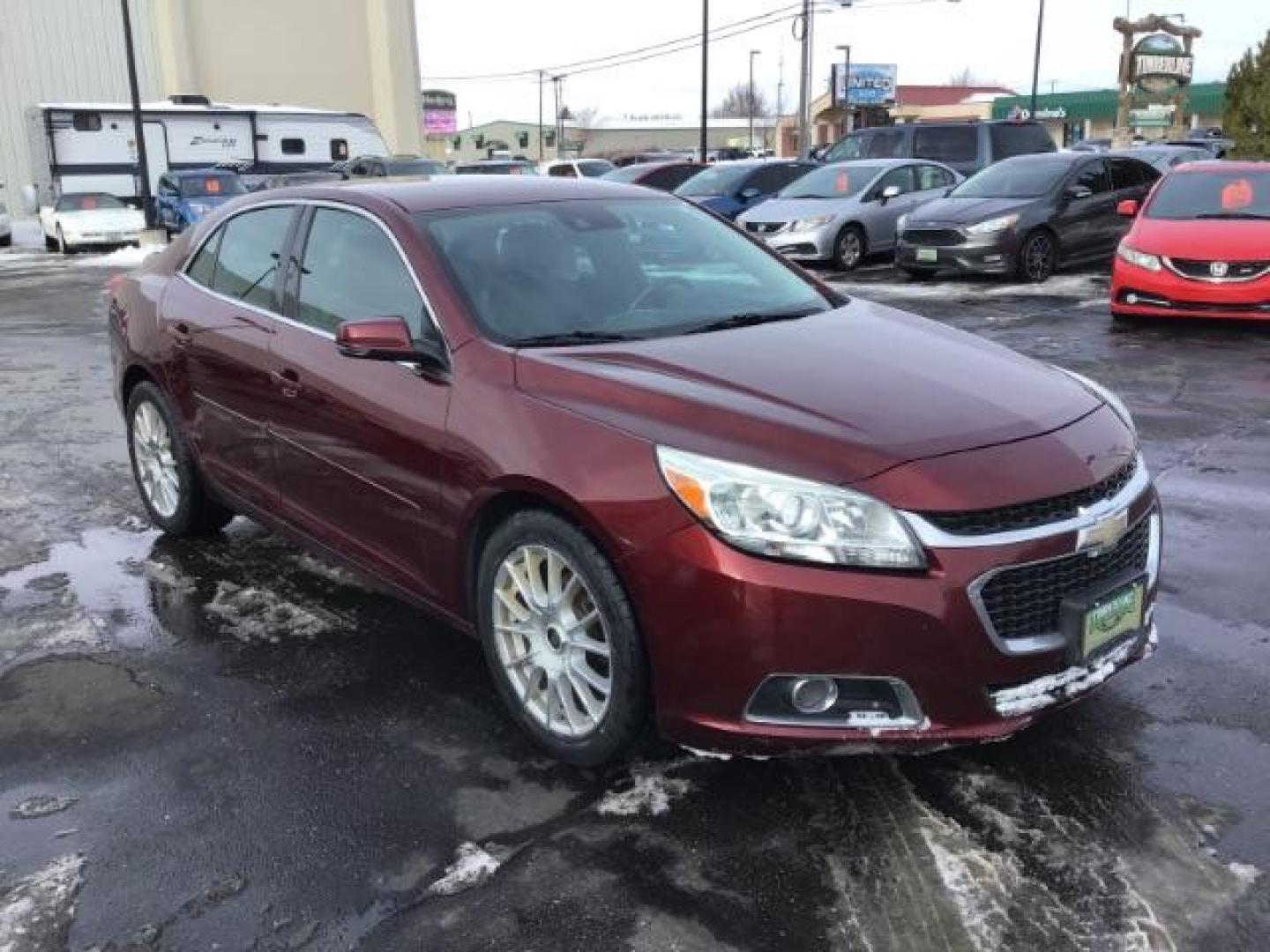 2015 Butte Red Metallic Chevrolet Malibu SEDAN 4-DR (1G11D5SL5FF) with an 2.5L L4 DOHC 16V engine, 6-Speed Automatic transmission, located at 1235 N Woodruff Ave., Idaho Falls, 83401, (208) 523-1053, 43.507172, -112.000488 - This 2015 Chevrolet Malibu 2LT, has 134,000 miles. Comes with Leather interior, heated seats, power seats, blue tooth audio, touch screen stereo, and back up camera. At Timberline Auto it is always easy to find a great deal on your next vehicle! Our experienced sales staff can help find the right v - Photo#6