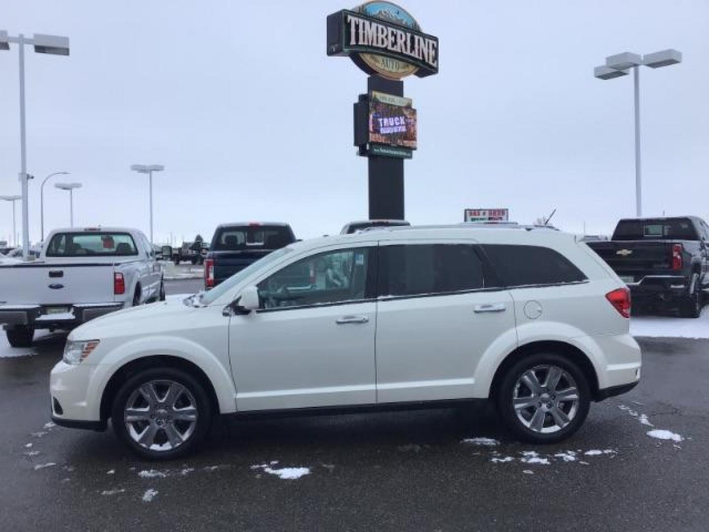 2012 Pearl White Tri-Coat /Black Leather Interior Dodge Journey Crew AWD (3C4PDDDG0CT) with an 3.6L V6 DOHC 24V engine, 6-Speed Automatic transmission, located at 1235 N Woodruff Ave., Idaho Falls, 83401, (208) 523-1053, 43.507172, -112.000488 - This 2012 Dodge Journey AWD, has the 3.5L V6 motor. It has 93,000 miles. It comes with leather interior, blue tooth audio, Touch screen, heated seats, power seats, and cruise control. Also it has 3rd row seating. At Timberline Auto it is always easy to find a great deal on your next vehicle! Our exp - Photo#1