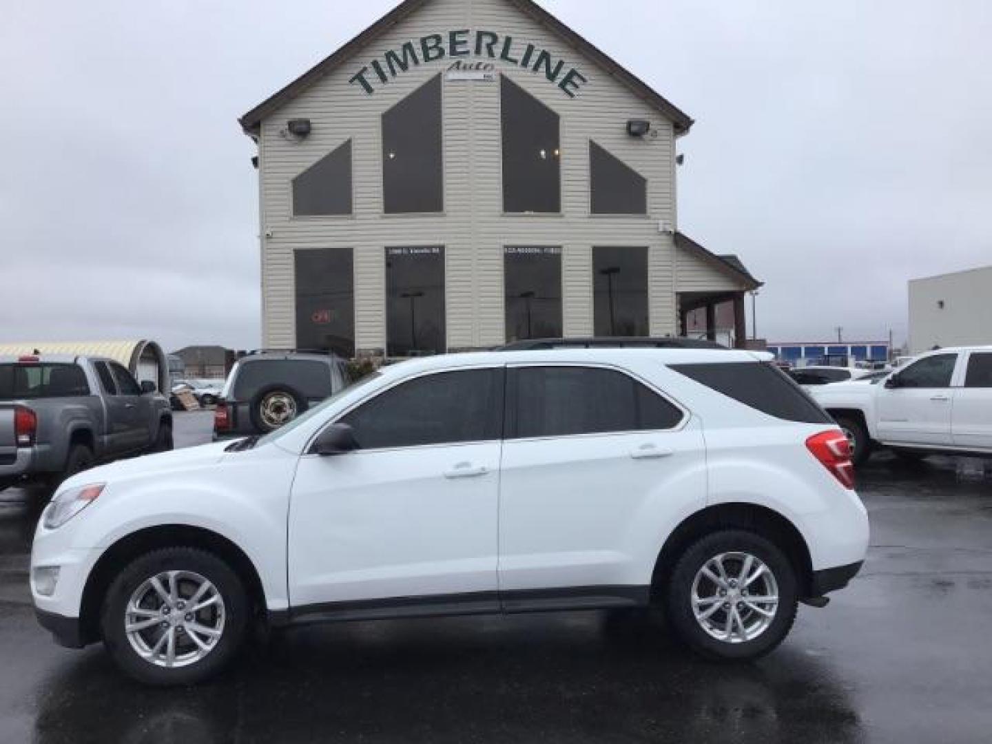 2017 Summit White /Jet Black, premium cloth Chevrolet Equinox LT AWD (2GNFLFEK5H6) with an 2.4L L4 DOHC 16V FFV engine, 6-Speed Automatic transmission, located at 1235 N Woodruff Ave., Idaho Falls, 83401, (208) 523-1053, 43.507172, -112.000488 - This 2017 Chevrolet Equinox LT AWD, has 135,000 miles. Comes with cloth interior, blue tooth audio, power drive seat, back up camera, and cruise control At Timberline Auto it is always easy to find a great deal on your next vehicle! Our experienced sales staff can help find the right vehicle will fi - Photo#1