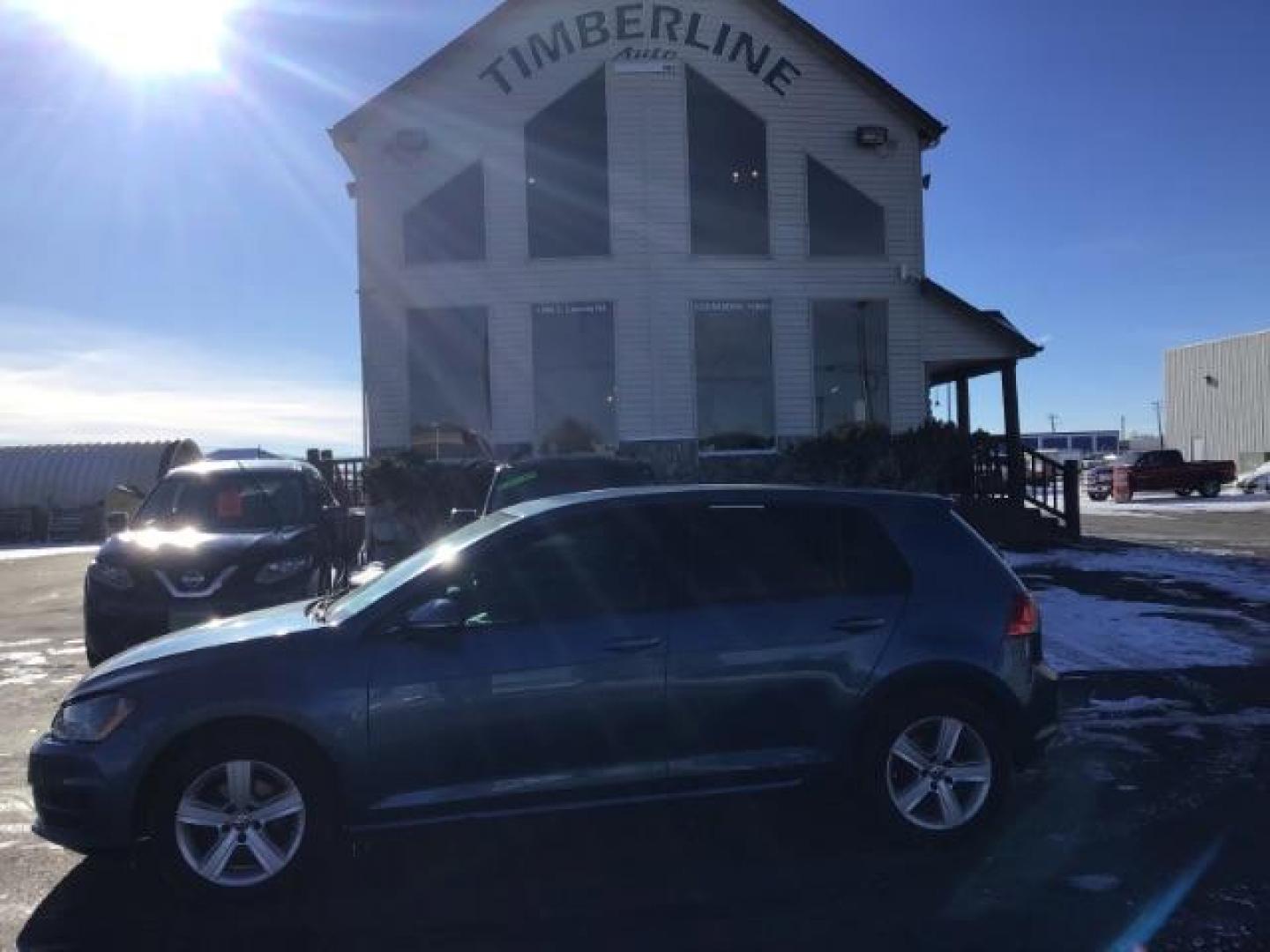 2015 Blue Silk Metallic /Black, leatherette Volkswagen Golf TDI S 6A (3VW2A7AU2FM) with an 2.0L L4 SOHC 16V TURBO DIESEL engine, 6-Speed Automatic transmission, located at 1235 N Woodruff Ave., Idaho Falls, 83401, (208) 523-1053, 43.507172, -112.000488 - This 2015 Volkswagen Golf , has the 2.0L TDI motor. It has 116,000 miles. Comes with leather interior, touch screen stereo, blue tooth audio, steering wheel controls, and cruise control. At Timberline Auto it is always easy to find a great deal on your next vehicle! Our experienced sales staff can h - Photo#1