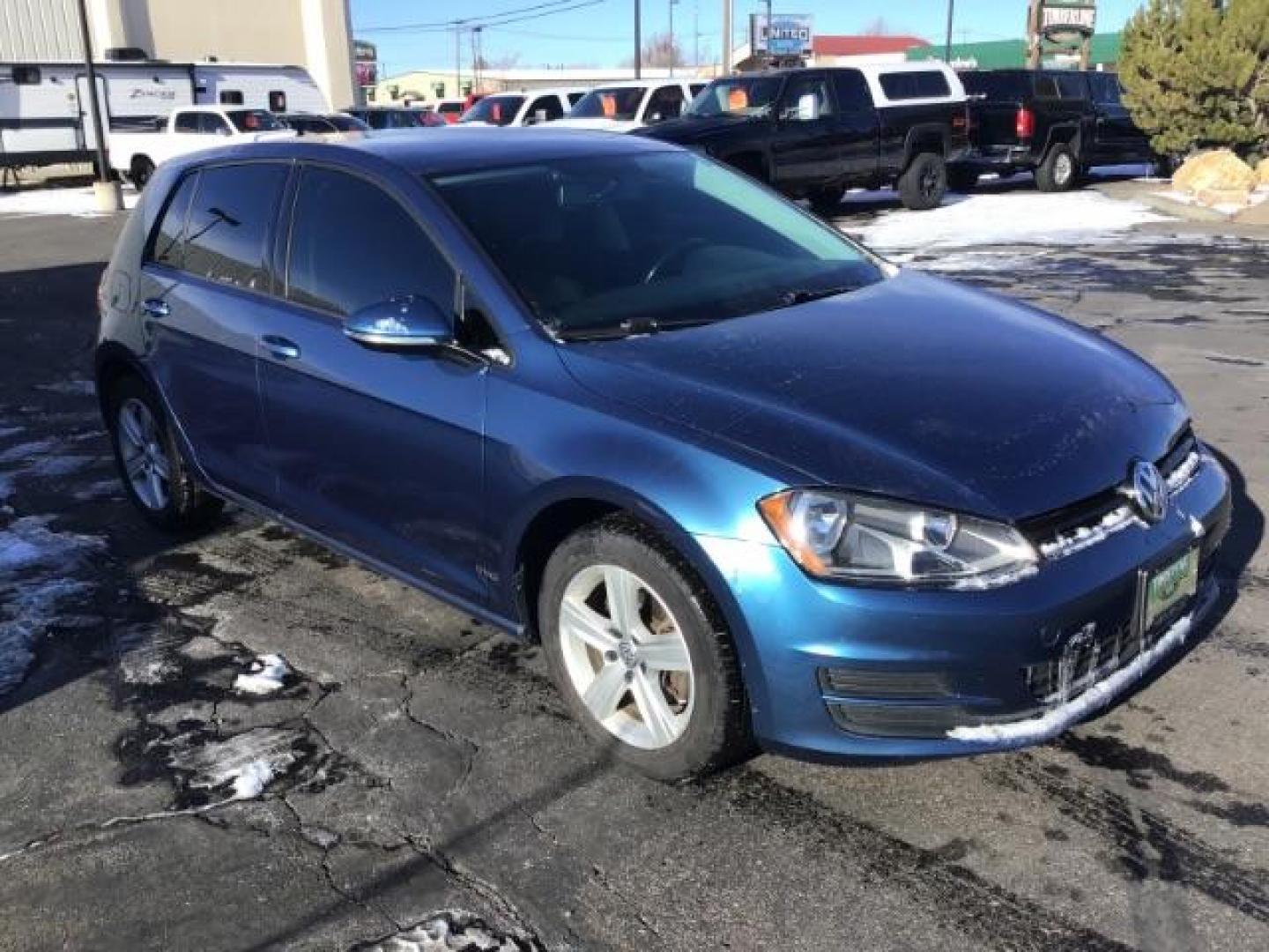 2015 Blue Silk Metallic /Black, leatherette Volkswagen Golf TDI S 6A (3VW2A7AU2FM) with an 2.0L L4 SOHC 16V TURBO DIESEL engine, 6-Speed Automatic transmission, located at 1235 N Woodruff Ave., Idaho Falls, 83401, (208) 523-1053, 43.507172, -112.000488 - This 2015 Volkswagen Golf , has the 2.0L TDI motor. It has 116,000 miles. Comes with leather interior, touch screen stereo, blue tooth audio, steering wheel controls, and cruise control. At Timberline Auto it is always easy to find a great deal on your next vehicle! Our experienced sales staff can h - Photo#6