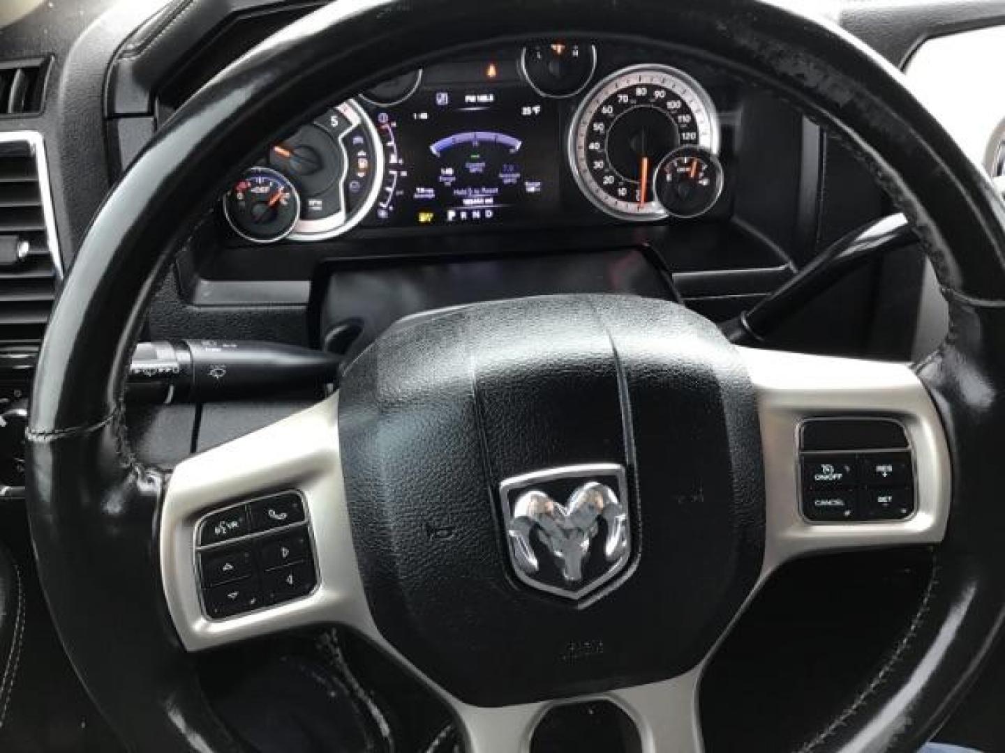 2016 Granite Crystal Metallic Clear Coat /Black, leather RAM 3500 Laramie Crew Cab LWB 4WD (3C63R3JL3GG) with an 6.7L L6 OHV 24V TURBO DIESEL engine, 6-Speed Automatic transmission, located at 1235 N Woodruff Ave., Idaho Falls, 83401, (208) 523-1053, 43.507172, -112.000488 - This 2016 Ram 3500 Laramie 4x4, has the 6.7L diesel motor. It has 163,000 miles. Comes with leather interior, keyless remote, back up camera, heated and cooled seats, and blue tooth audio. At Timberline Auto it is always easy to find a great deal on your next vehicle! Our experienced sales staff can - Photo#13