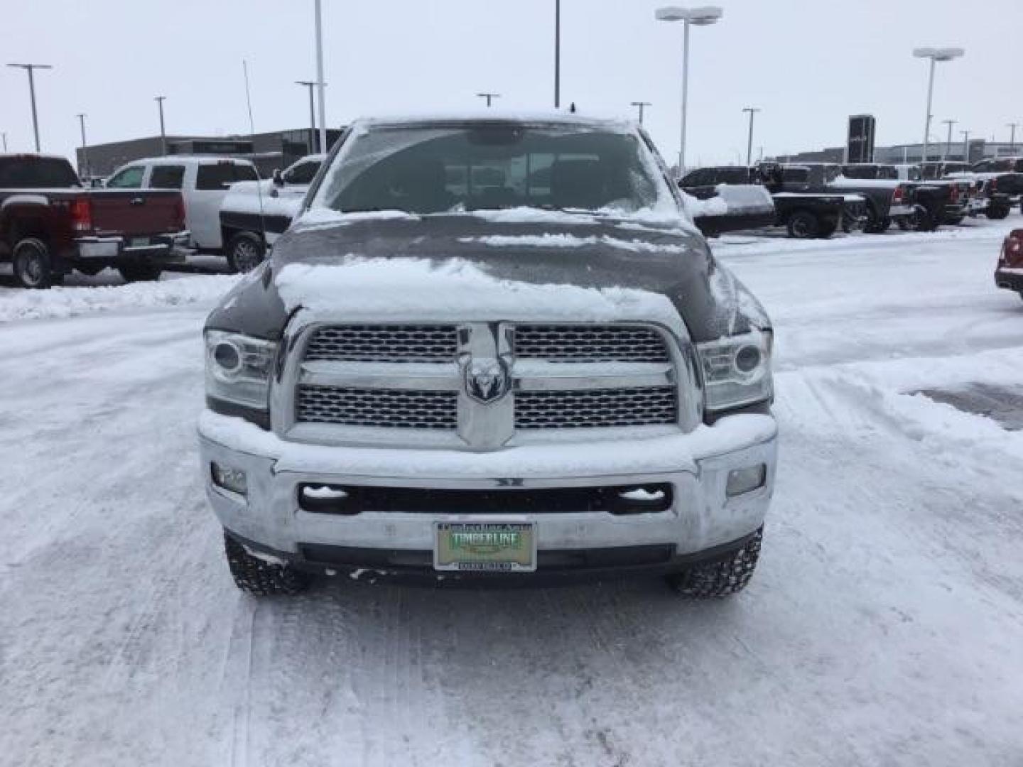 2016 Granite Crystal Metallic Clear Coat /Black, leather RAM 3500 Laramie Crew Cab LWB 4WD (3C63R3JL3GG) with an 6.7L L6 OHV 24V TURBO DIESEL engine, 6-Speed Automatic transmission, located at 1235 N Woodruff Ave., Idaho Falls, 83401, (208) 523-1053, 43.507172, -112.000488 - This 2016 Ram 3500 Laramie 4x4, has the 6.7L diesel motor. It has 163,000 miles. Comes with leather interior, keyless remote, back up camera, heated and cooled seats, and blue tooth audio. At Timberline Auto it is always easy to find a great deal on your next vehicle! Our experienced sales staff can - Photo#7