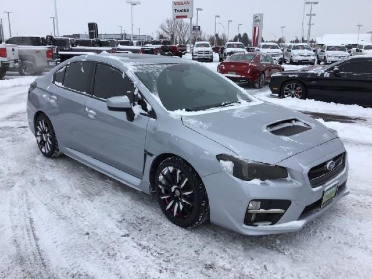 2017 Ice Silver Metallic /Carbon Black, cloth Subaru WRX Premium CVT (JF1VA1E68H8) with an 2.0L H4 DOHC 16V engine, AUTOMATIC transmission, located at 1235 N Woodruff Ave., Idaho Falls, 83401, (208) 523-1053, 43.507172, -112.000488 - This 2017 Subaru WRX AWD, has 86,000 miles. Comes with cloth interior, heated seats, touch screen stereo, sunroof, and blue tooth audio. At Timberline Auto it is always easy to find a great deal on your next vehicle! Our experienced sales staff can help find the right vehicle that will fit your need - Photo#6